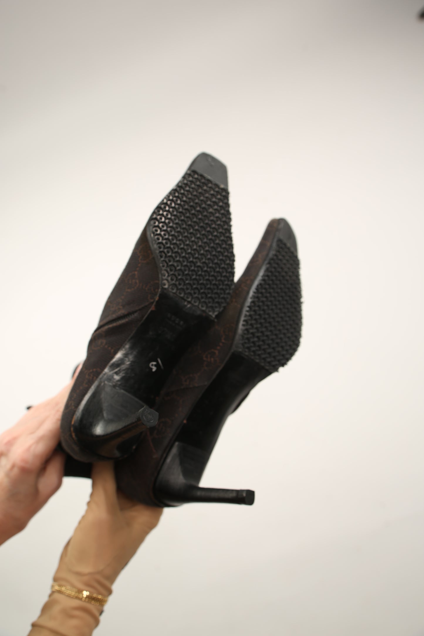 GUCCI GG Monogram Ankle Boots