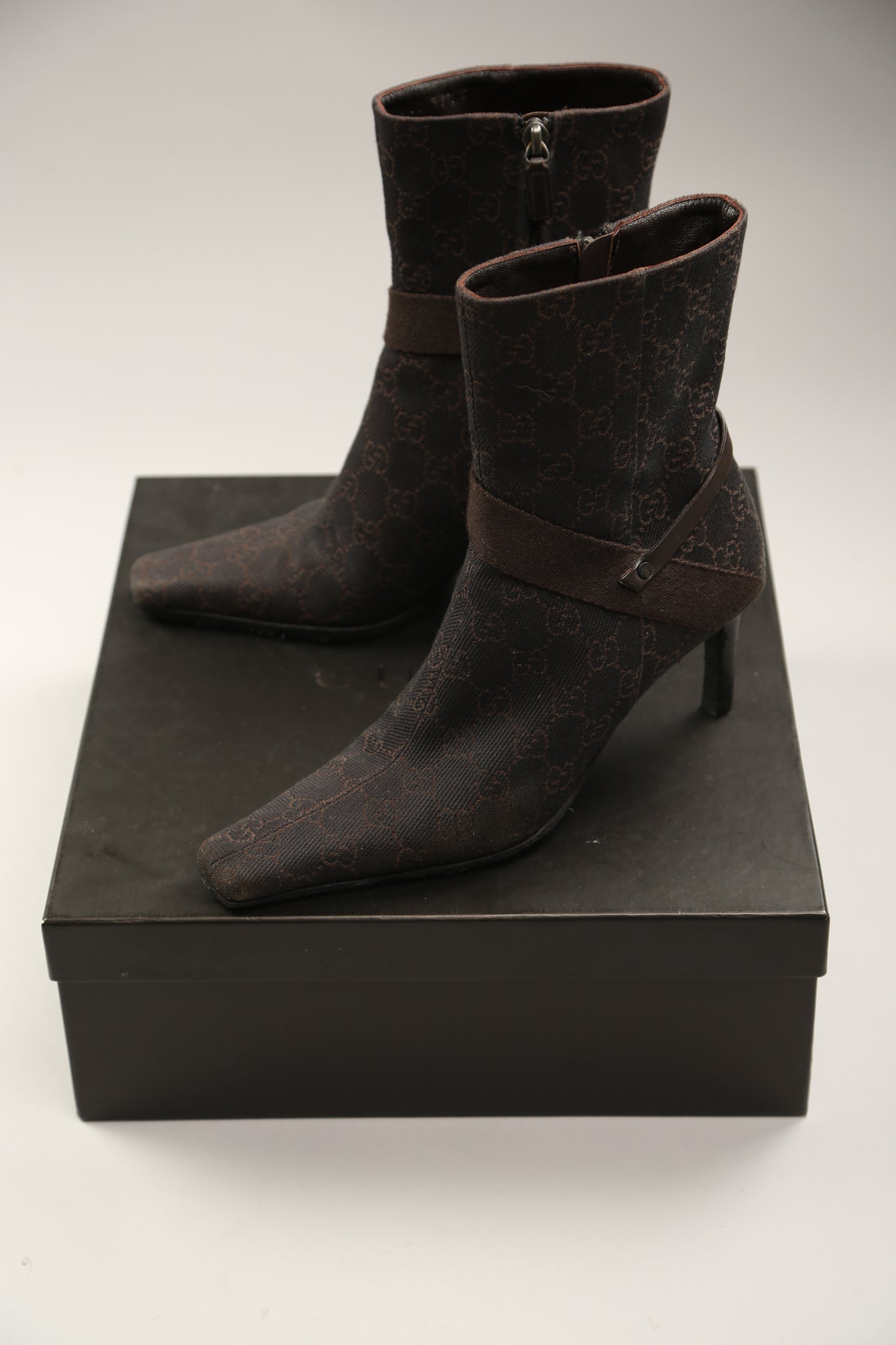 GUCCI GG Monogram Ankle Boots