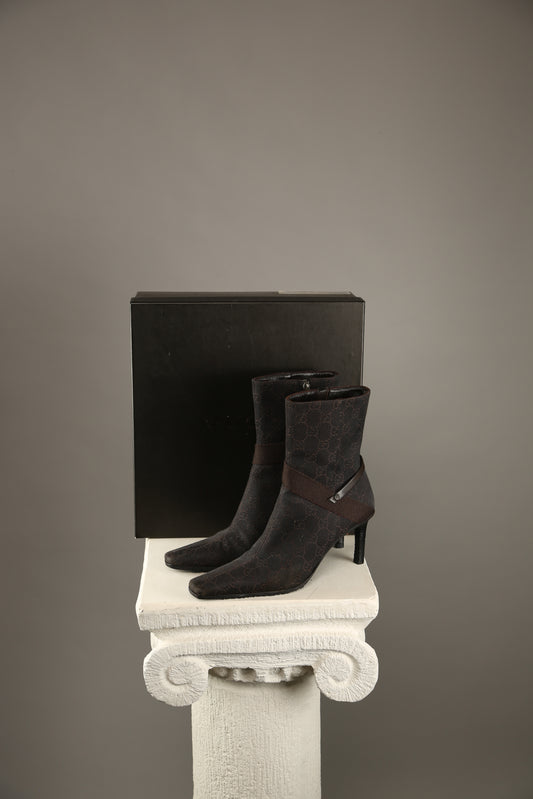 GUCCI GG Monogram Ankle Boots