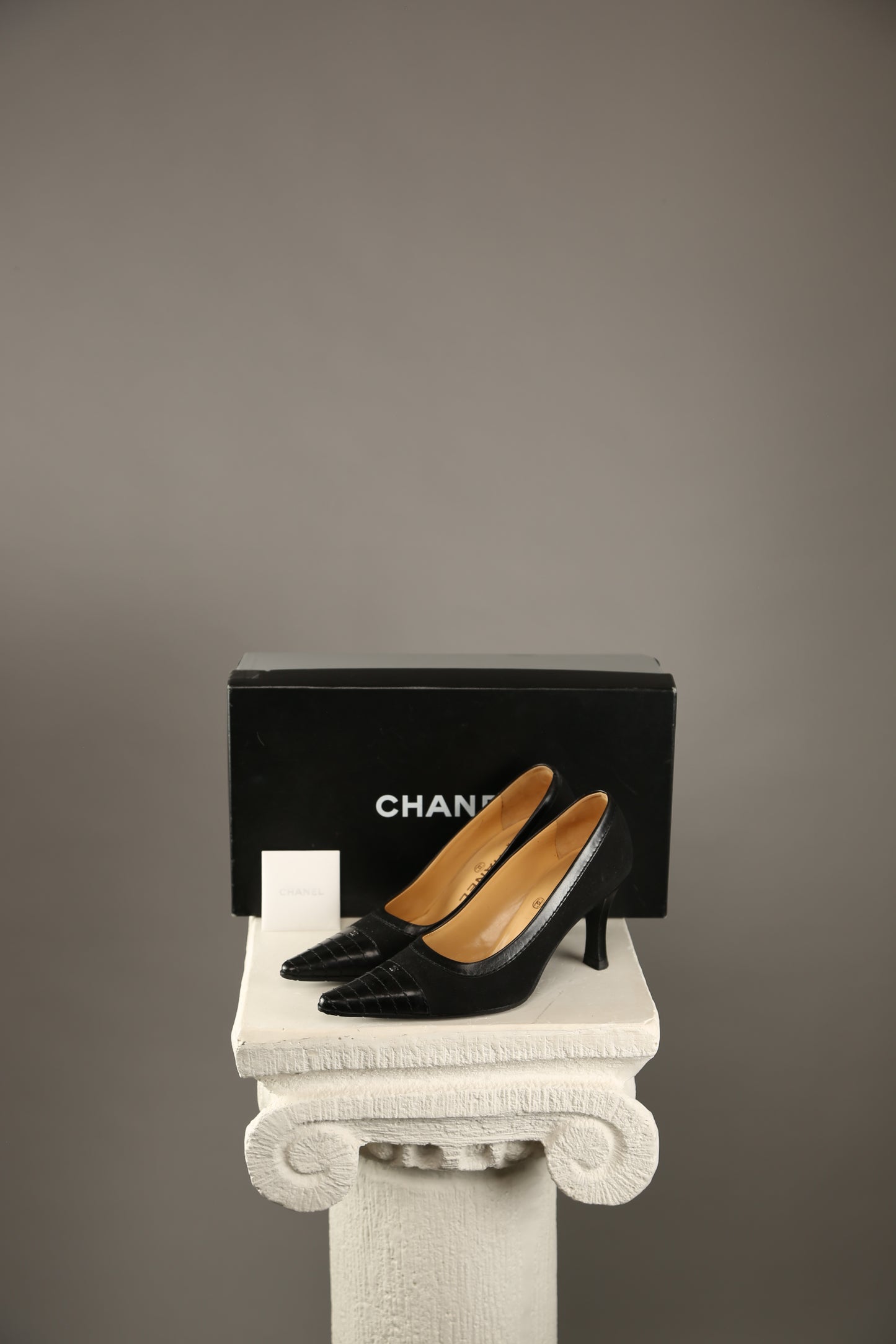 CHANEL Suede Heels