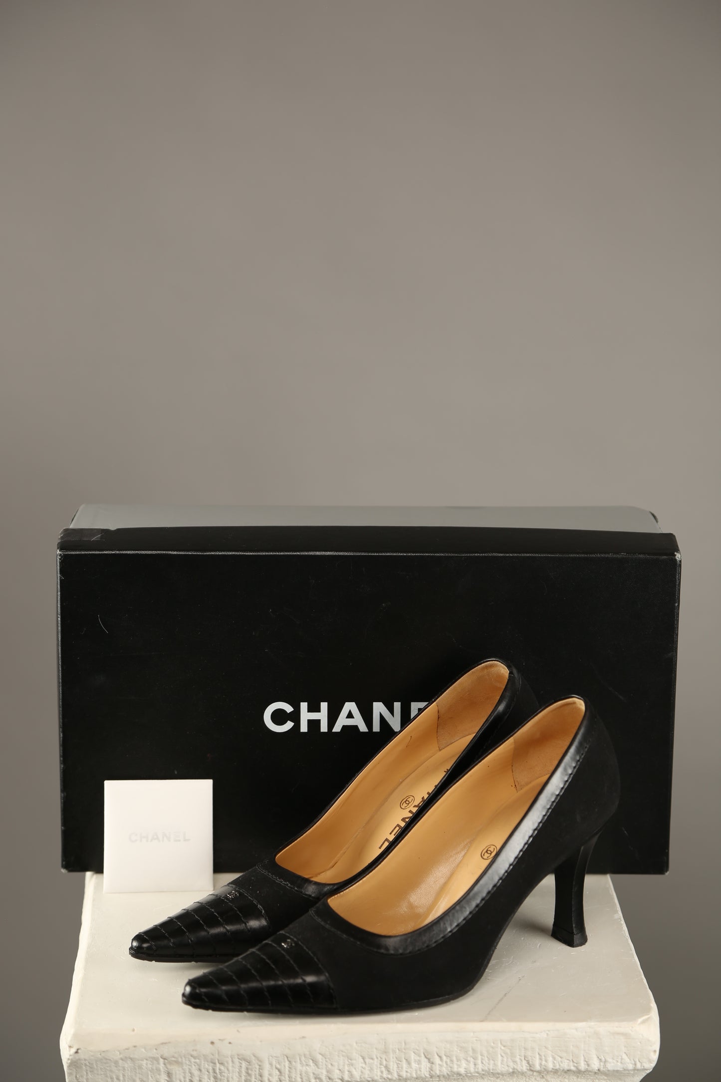 CHANEL Suede Heels