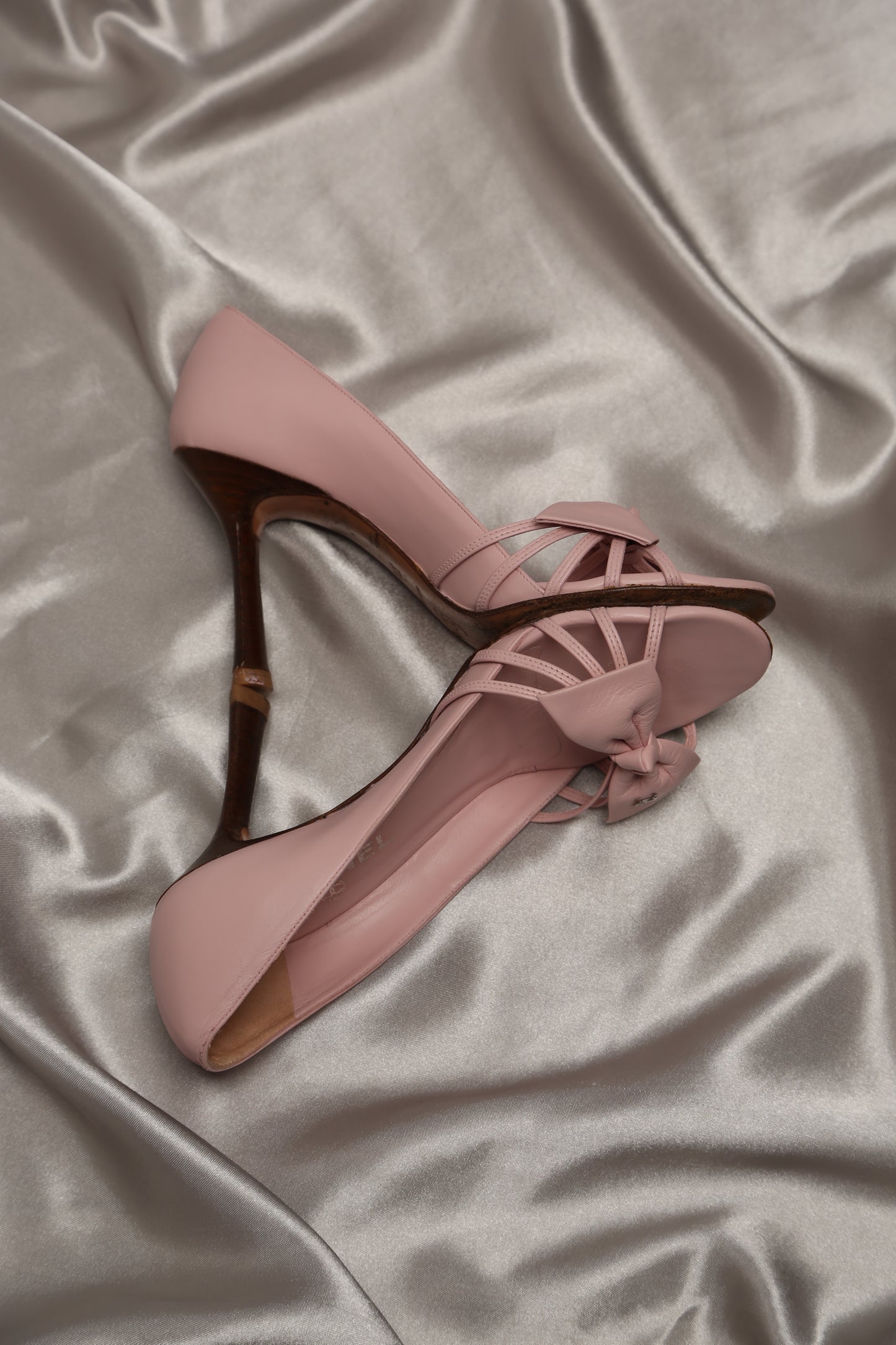 Rare CHANEL Pink Y2K Heels