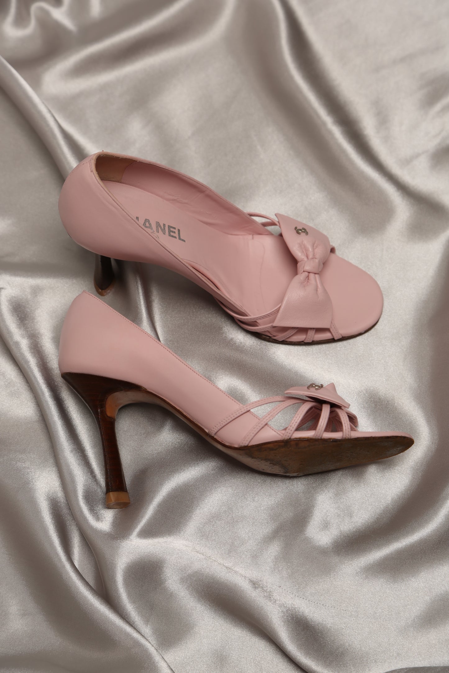 Rare CHANEL Pink Y2K Heels