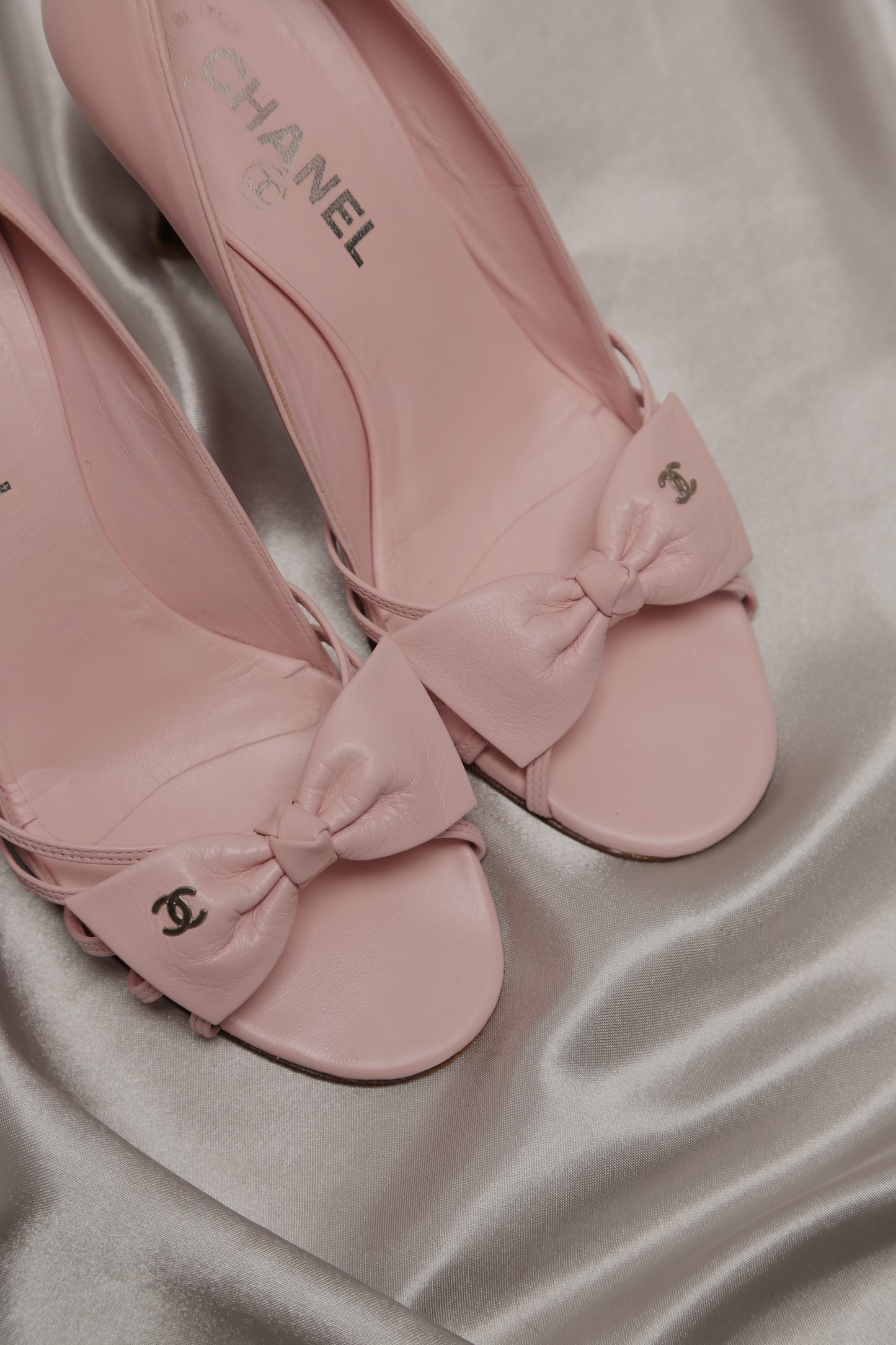 Rare CHANEL Pink Y2K Heels