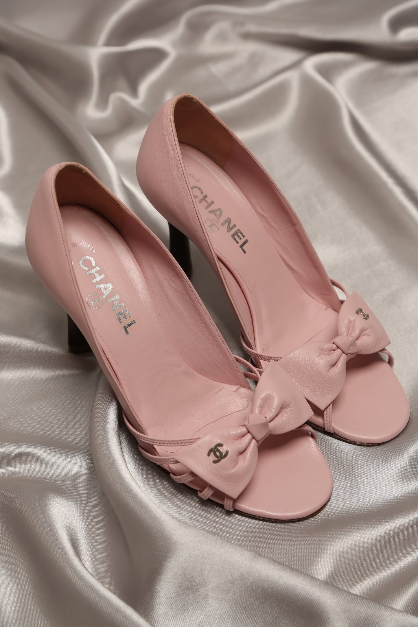 Rare CHANEL Pink Y2K Heels