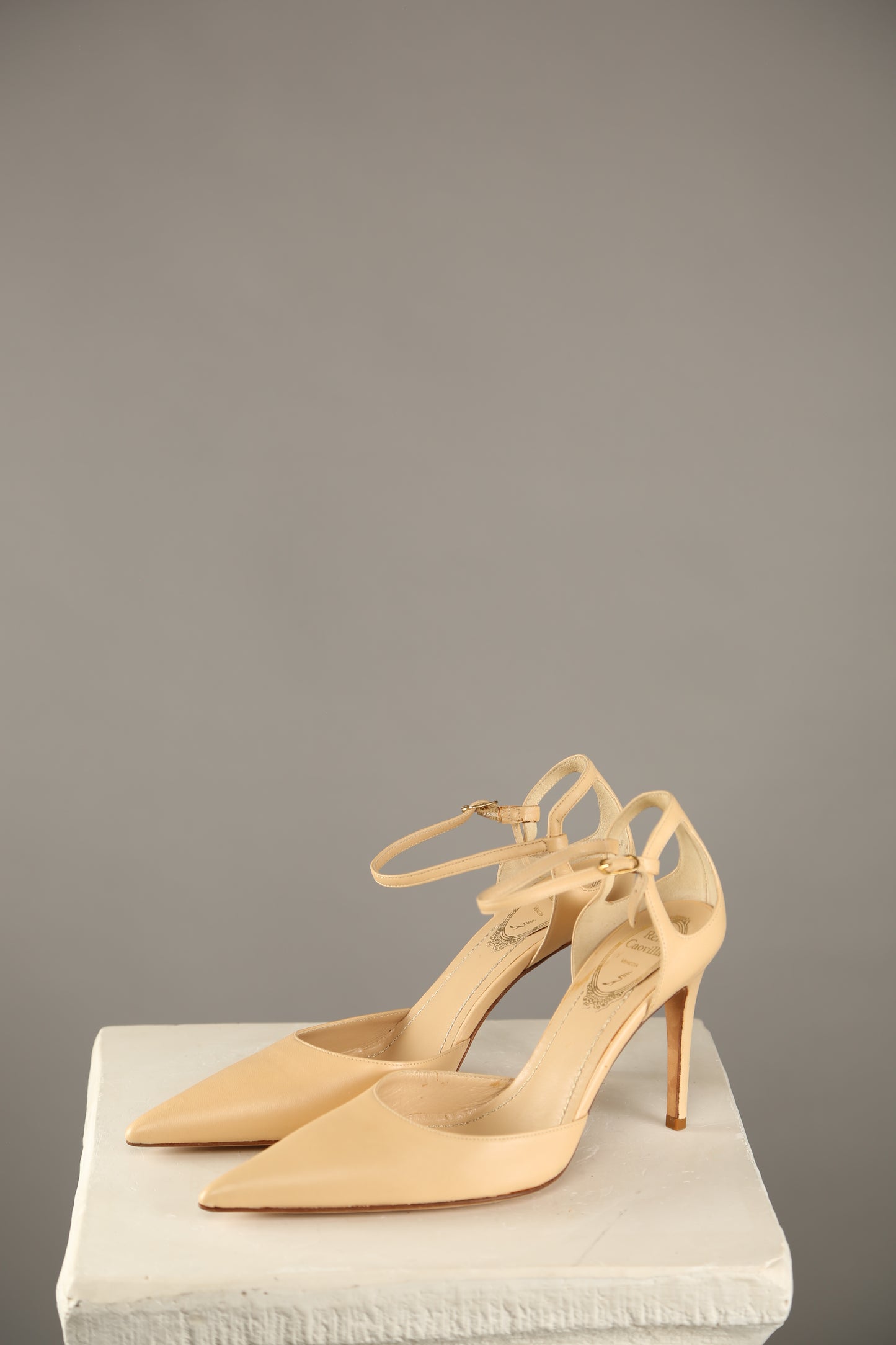 RENE CAOVILLA Nude Heels