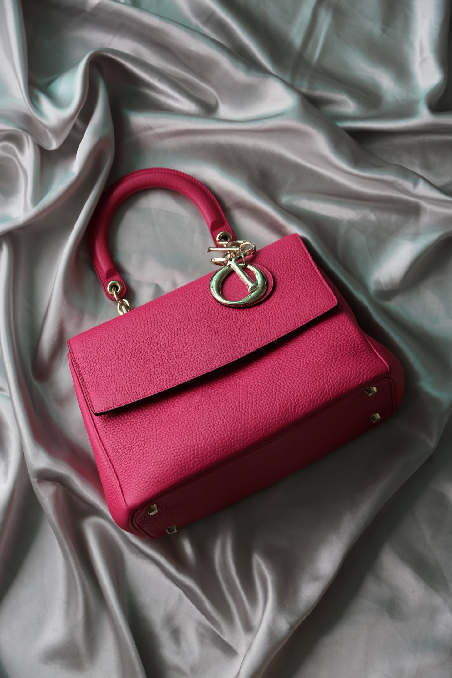 CHRISTIAN DIOR Leather Be Dior Bag