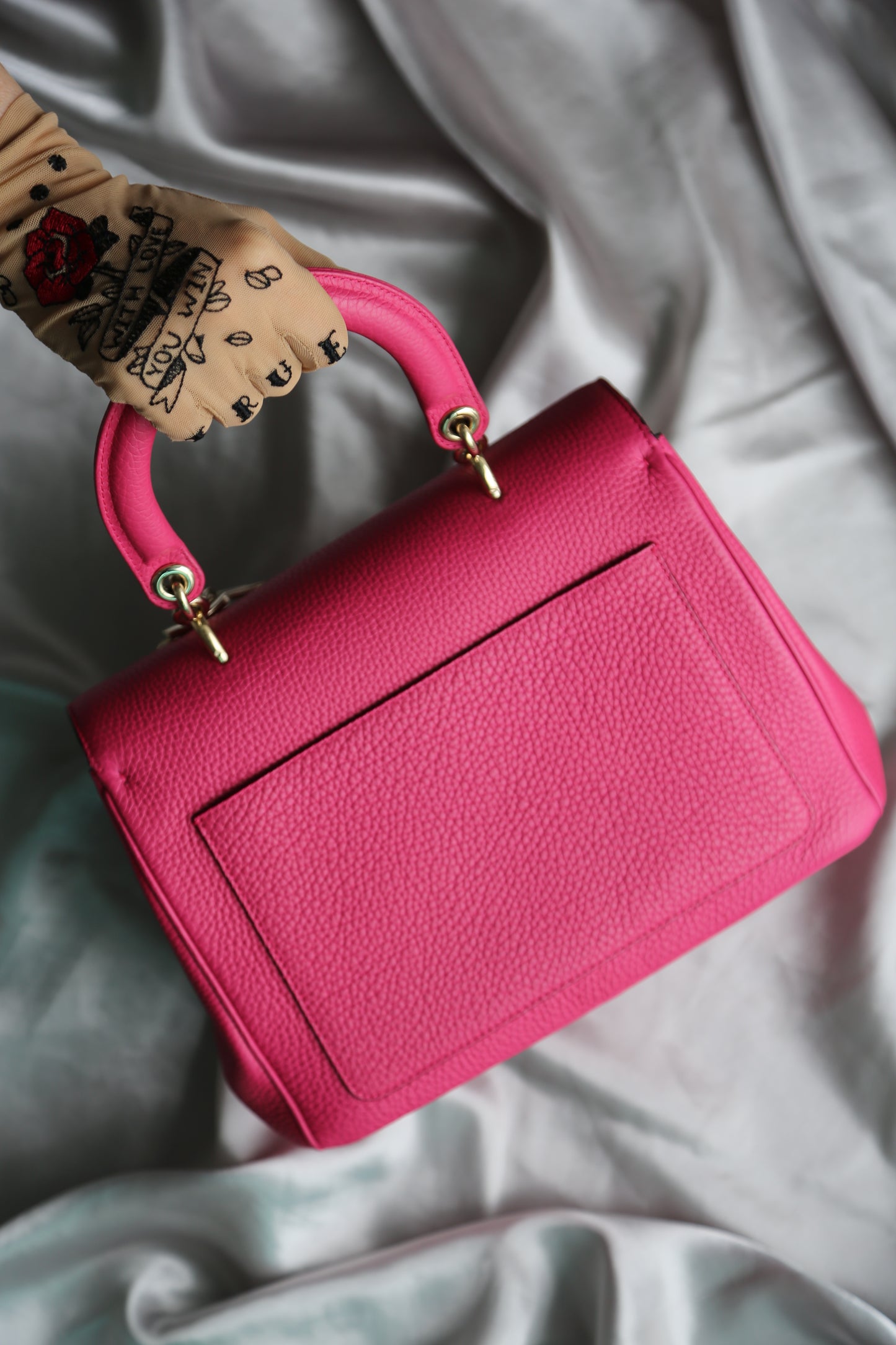 CHRISTIAN DIOR Leather Be Dior Bag