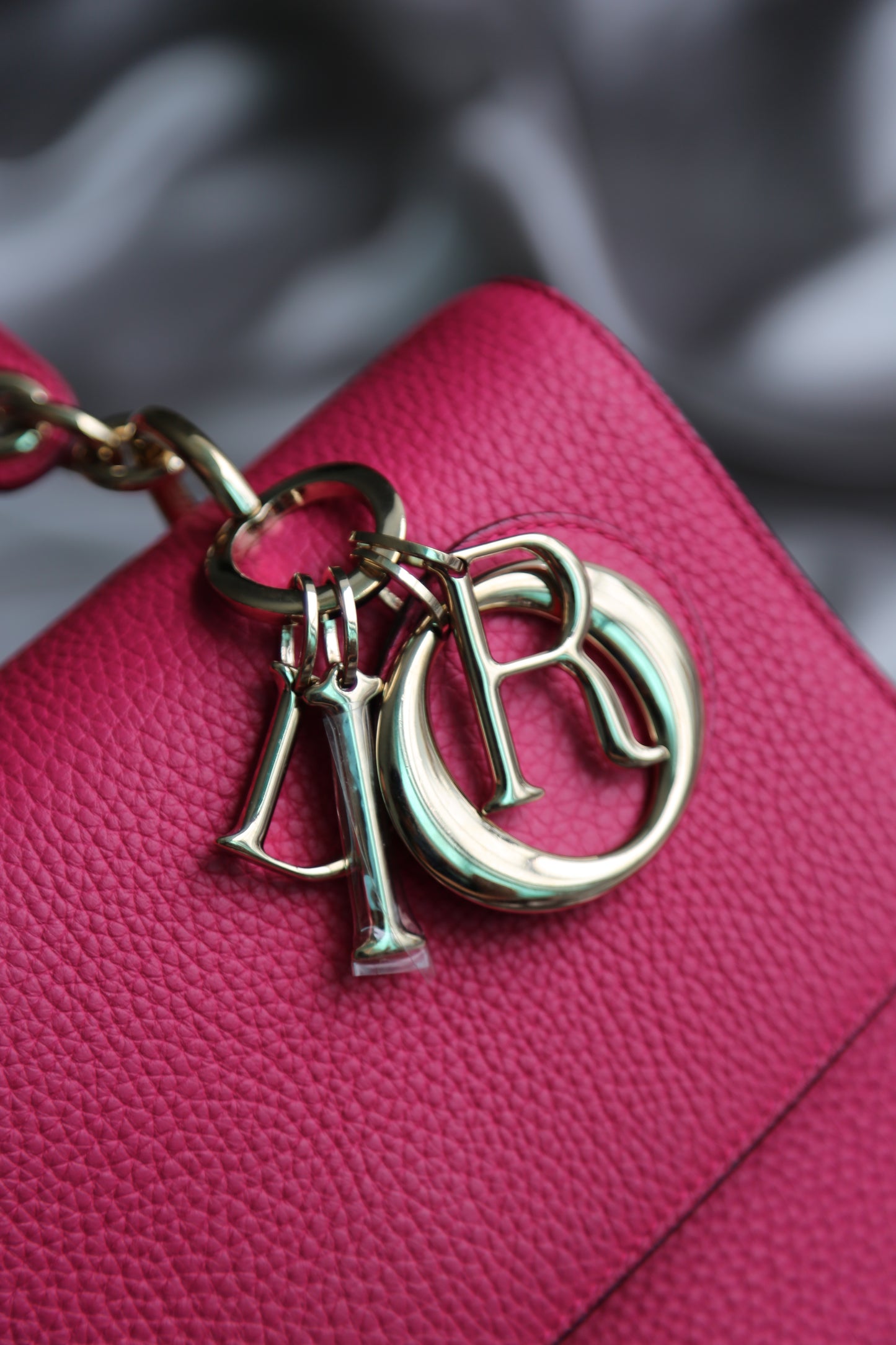 CHRISTIAN DIOR Leather Be Dior Bag
