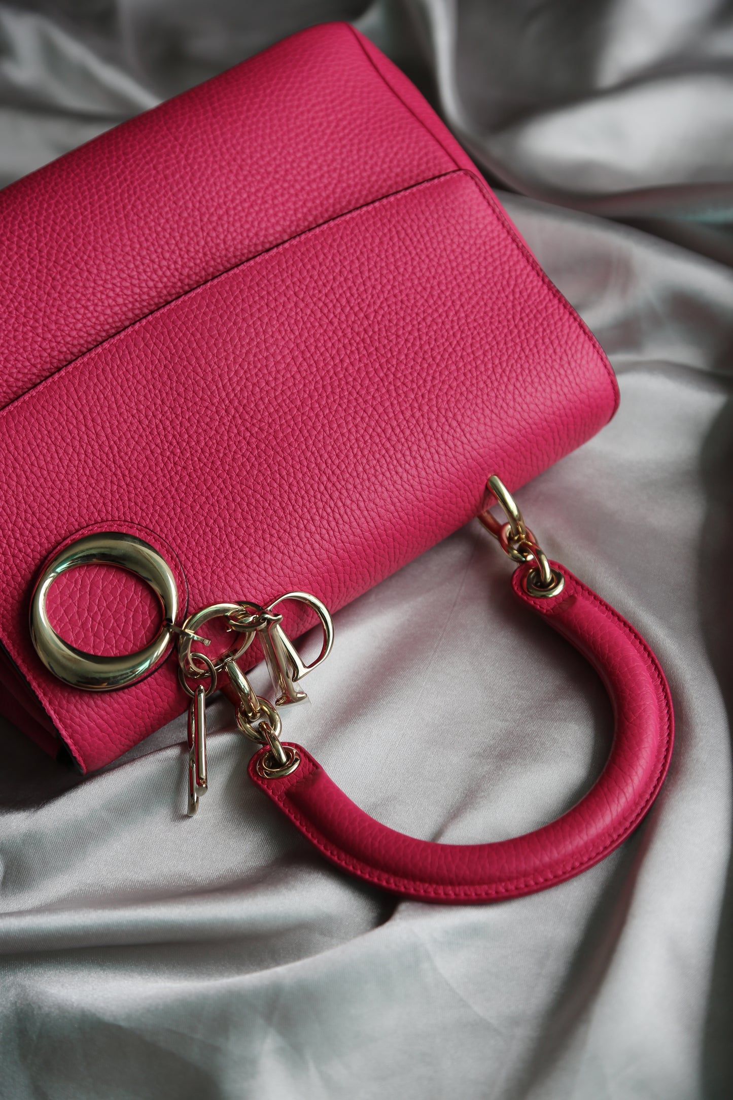 CHRISTIAN DIOR Leather Be Dior Bag