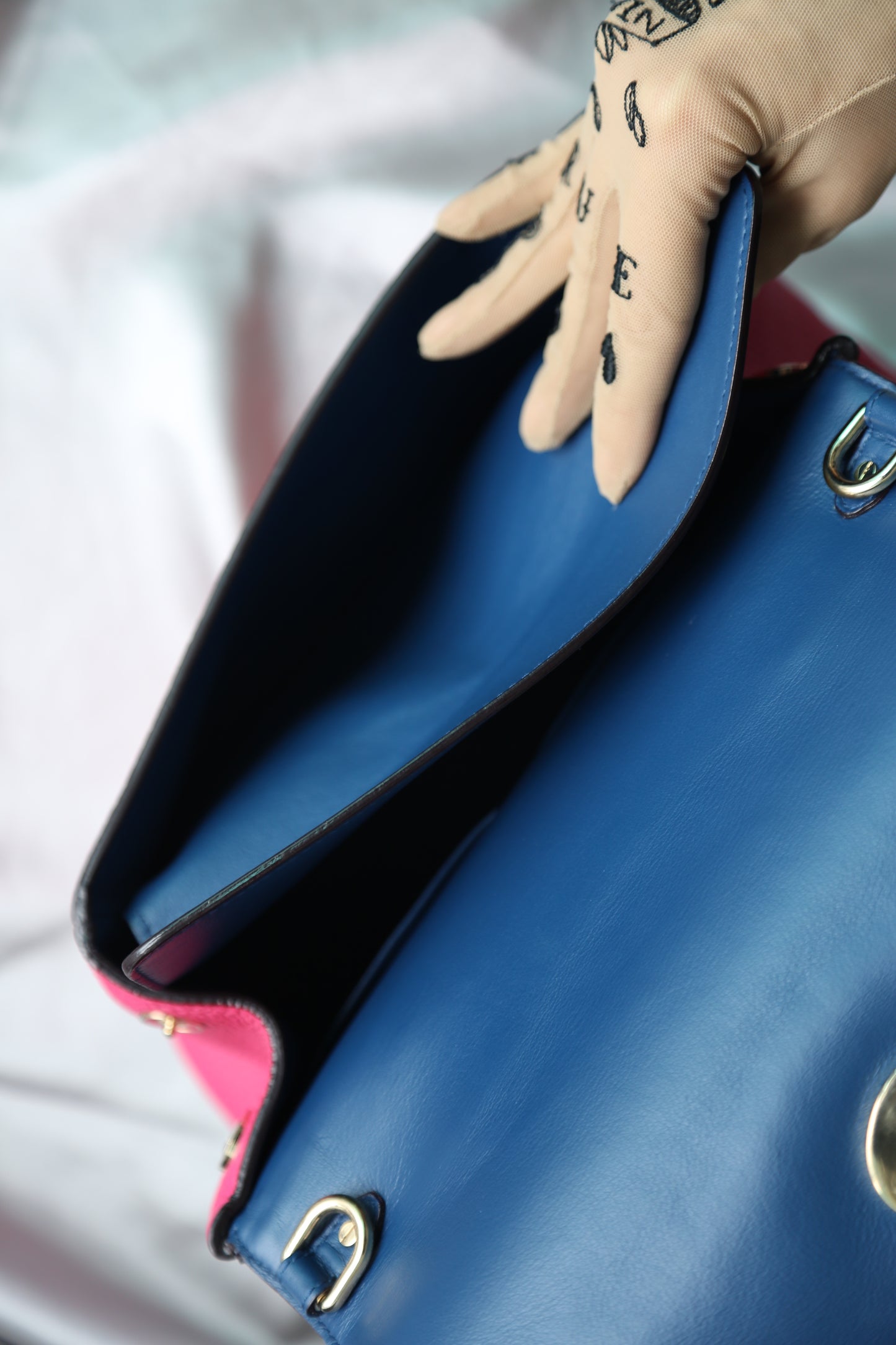 CHRISTIAN DIOR Leather Be Dior Bag