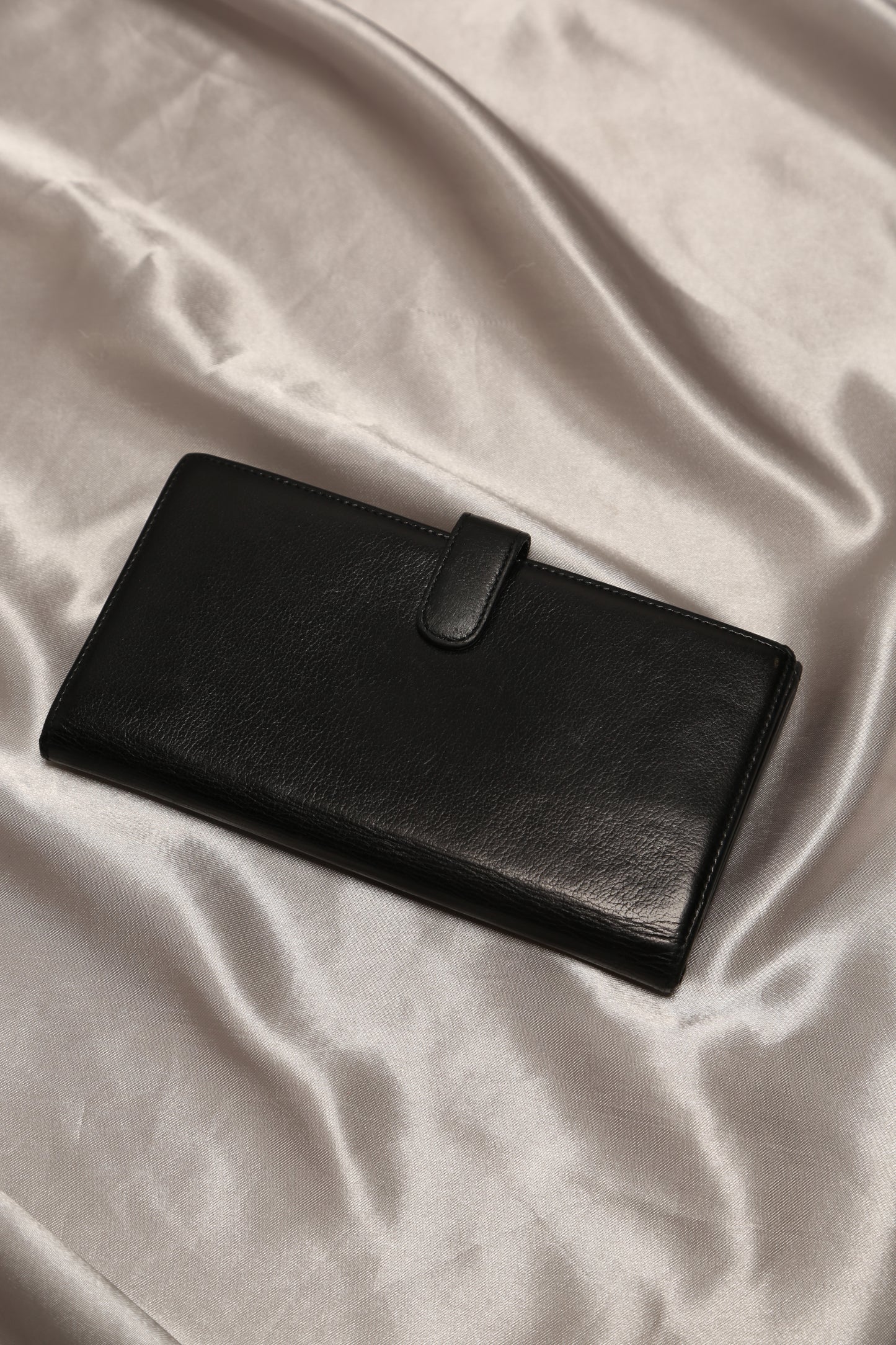 Rare CHANEL Black Long Wallet