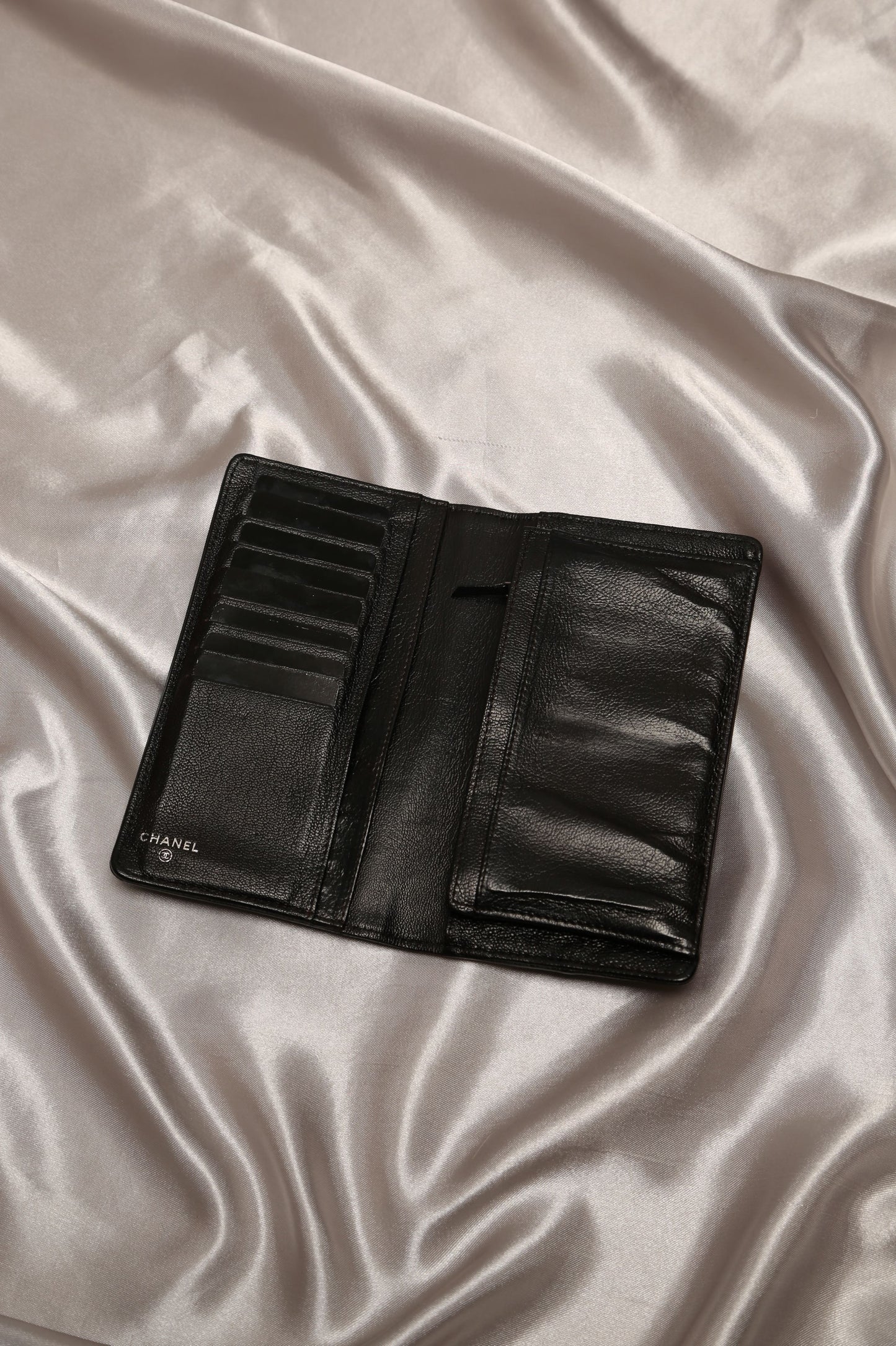 CHANEL Quilted Bifold Wallet