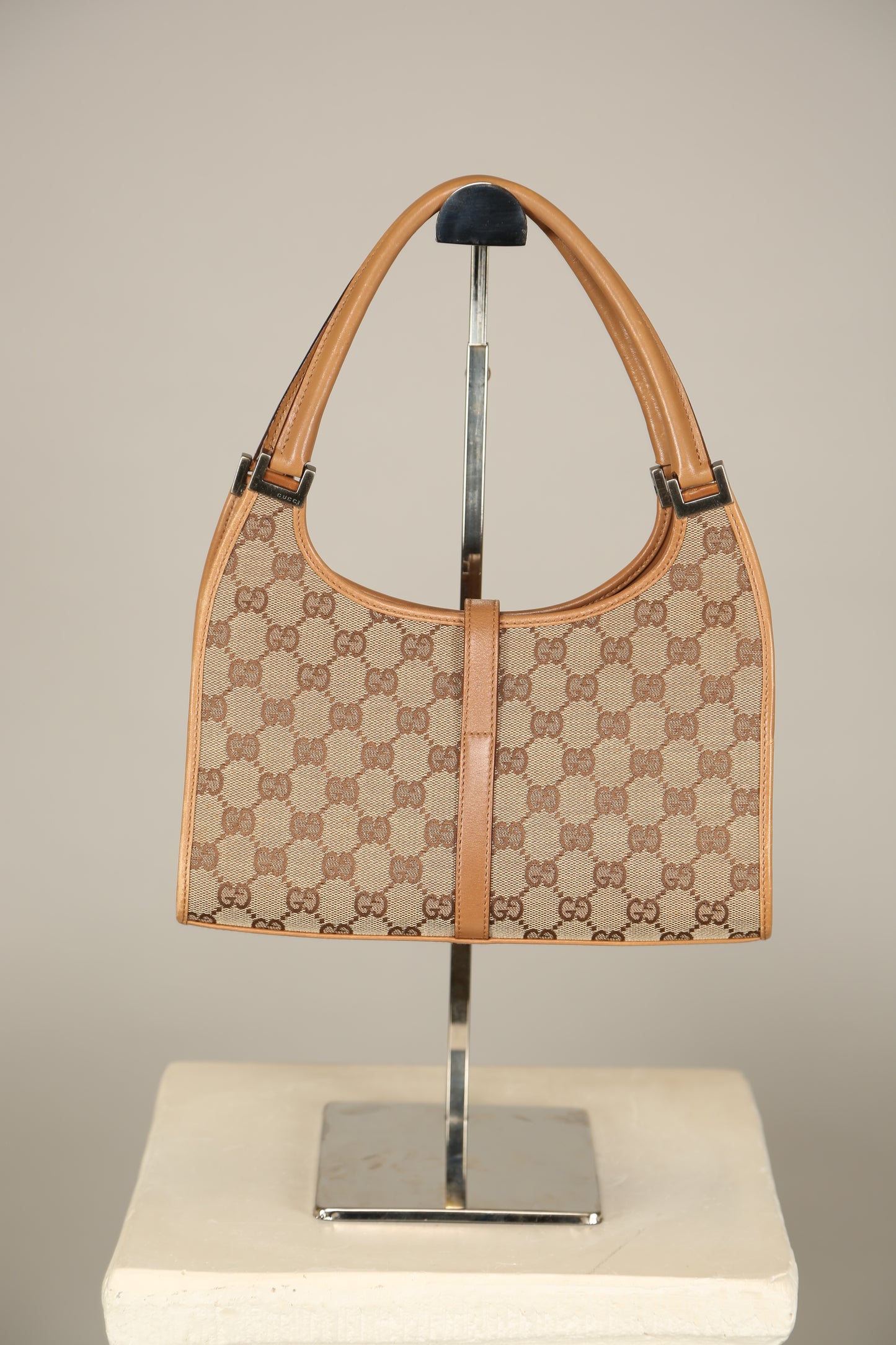GUCCI GG Bardot Canvas Bag