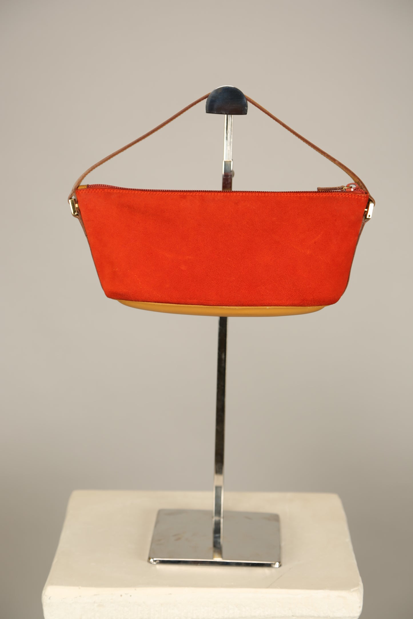 Rare GUCCI Suede Boat Bag