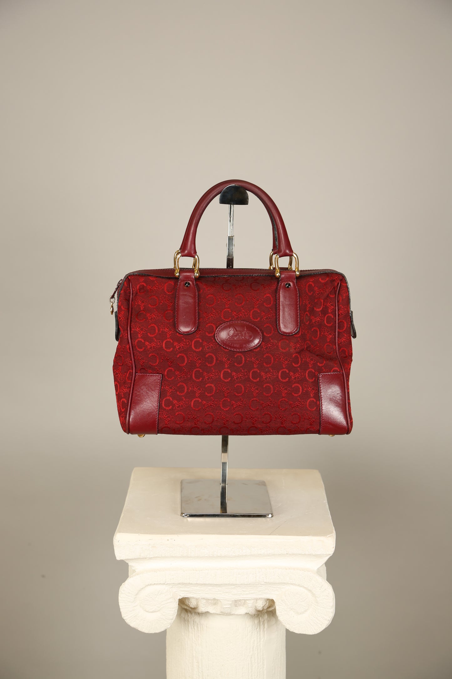 CELINE Macadam Boston Bag