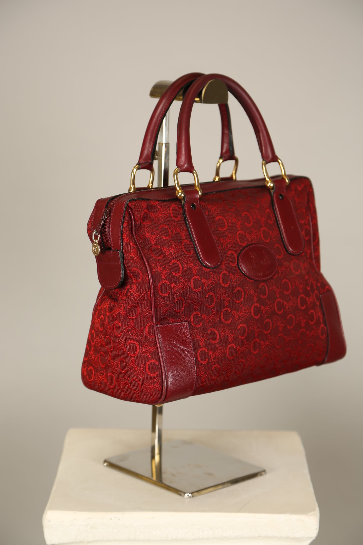 CELINE Macadam Boston Bag