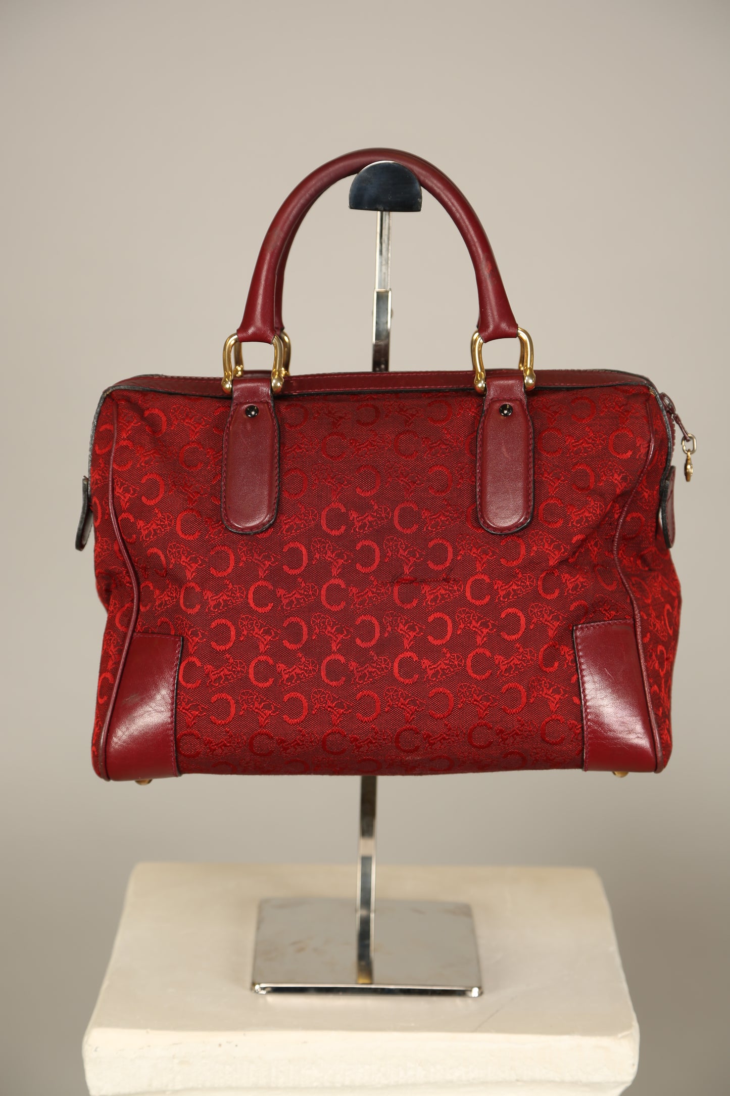 CELINE Macadam Boston Bag