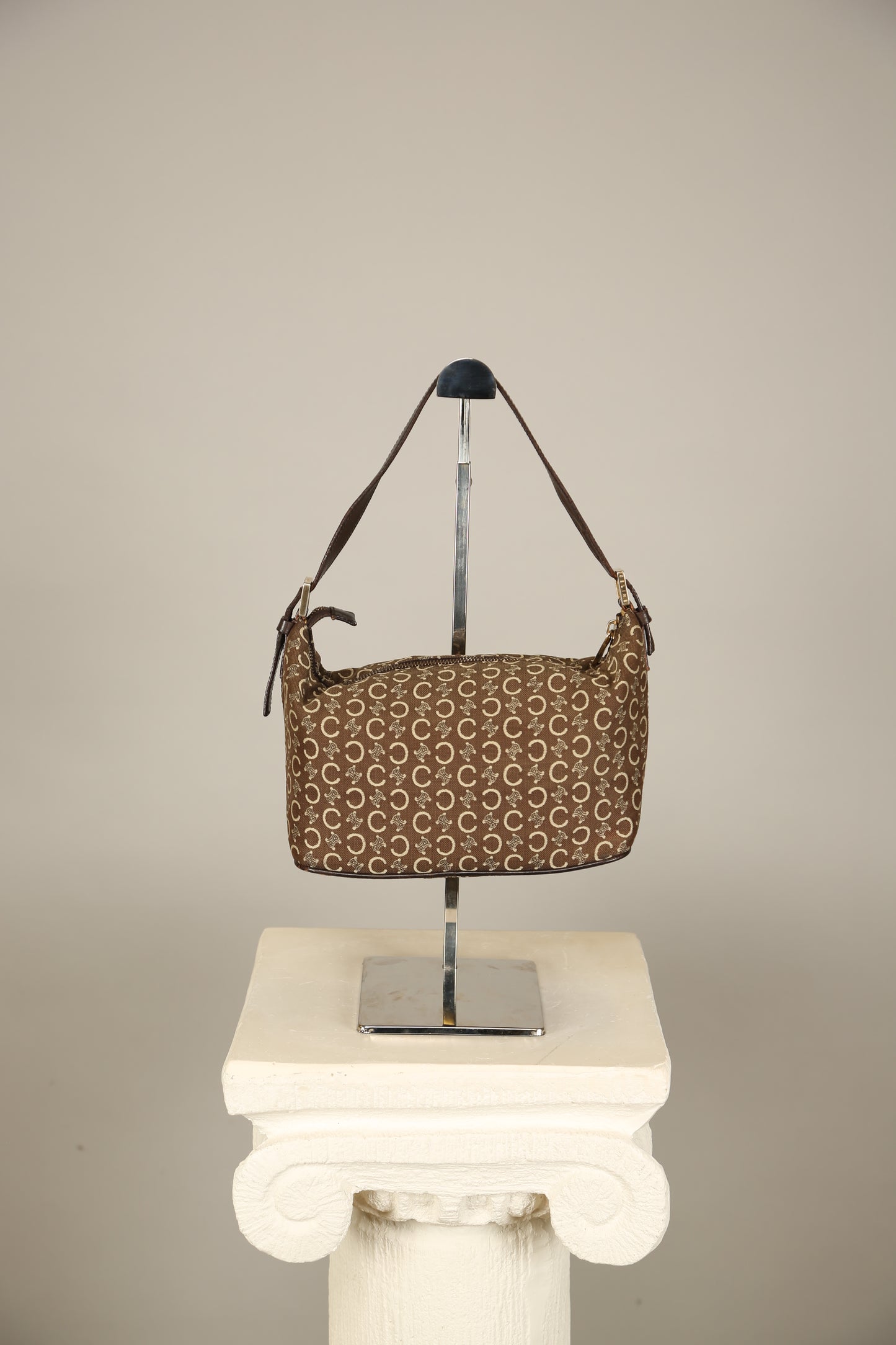 CELINE Macadam Monogram Shoulder Bag