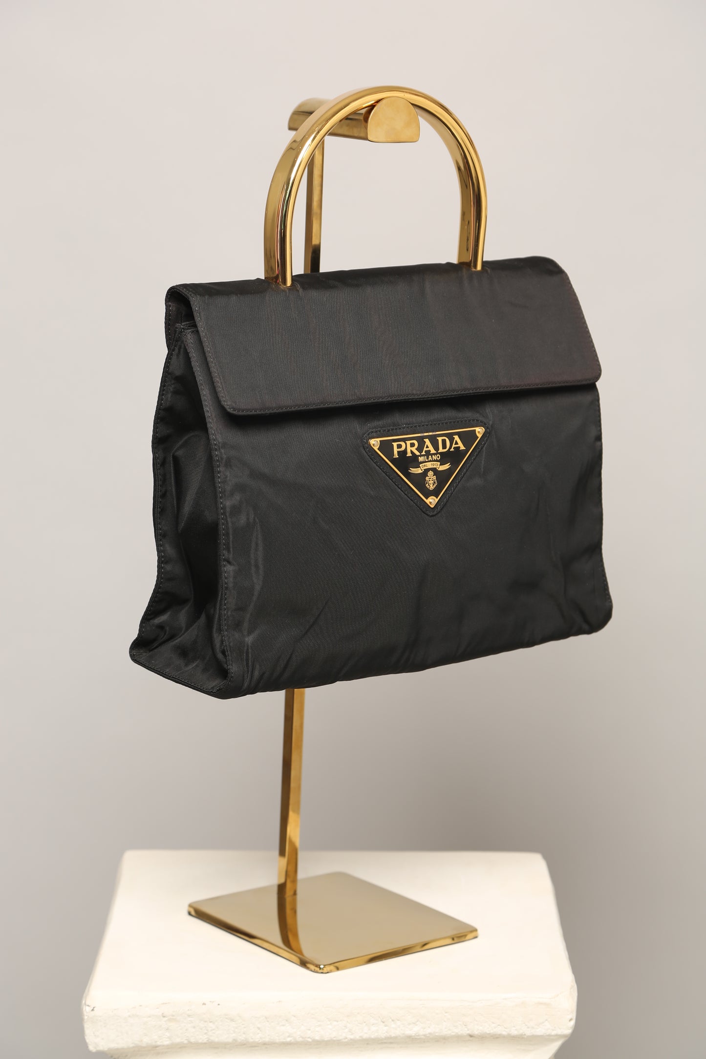 Extremely Rare Prada Nylon Kelly Bag