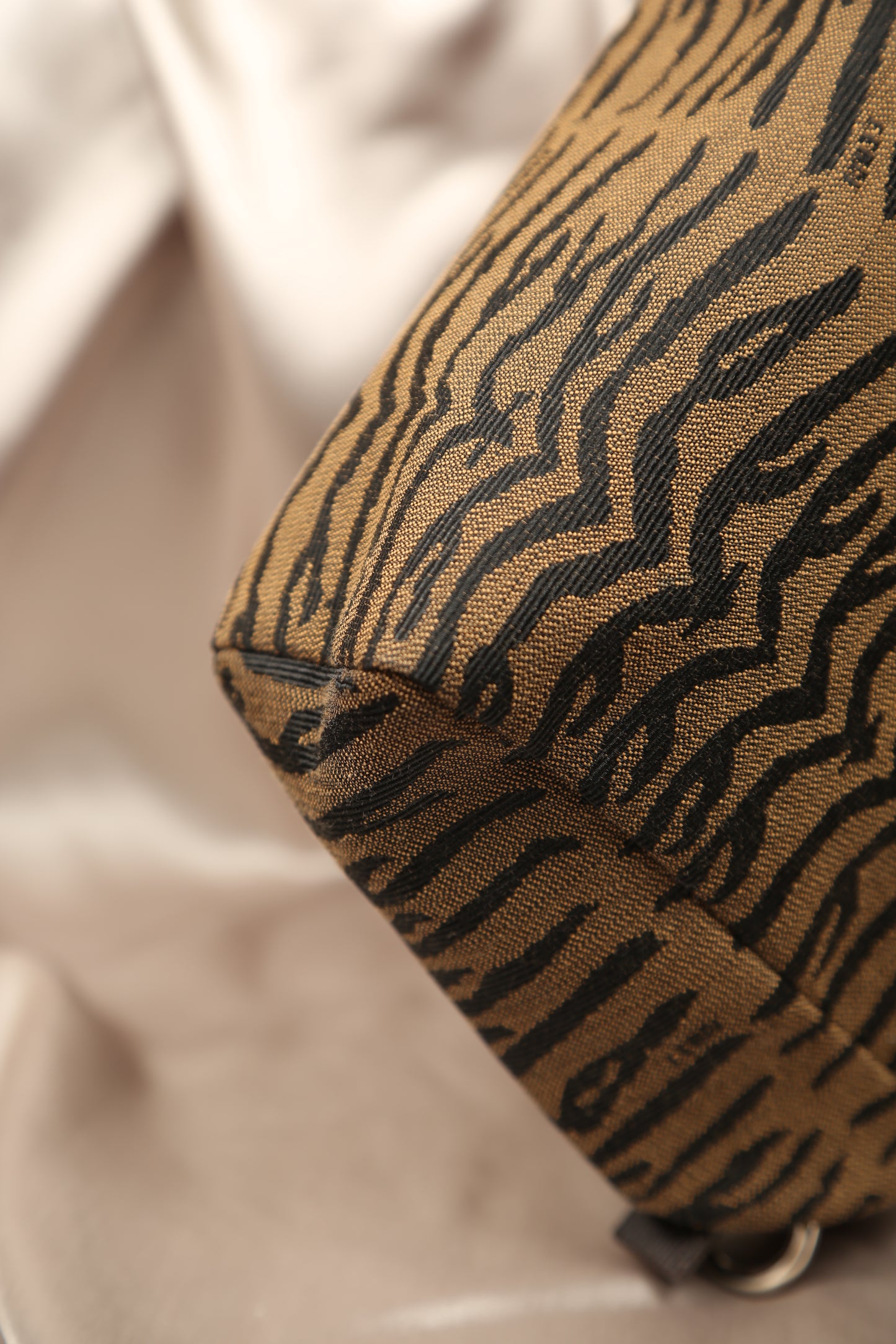 Extremely Rare FENDI Animal Print Top Handle Bag