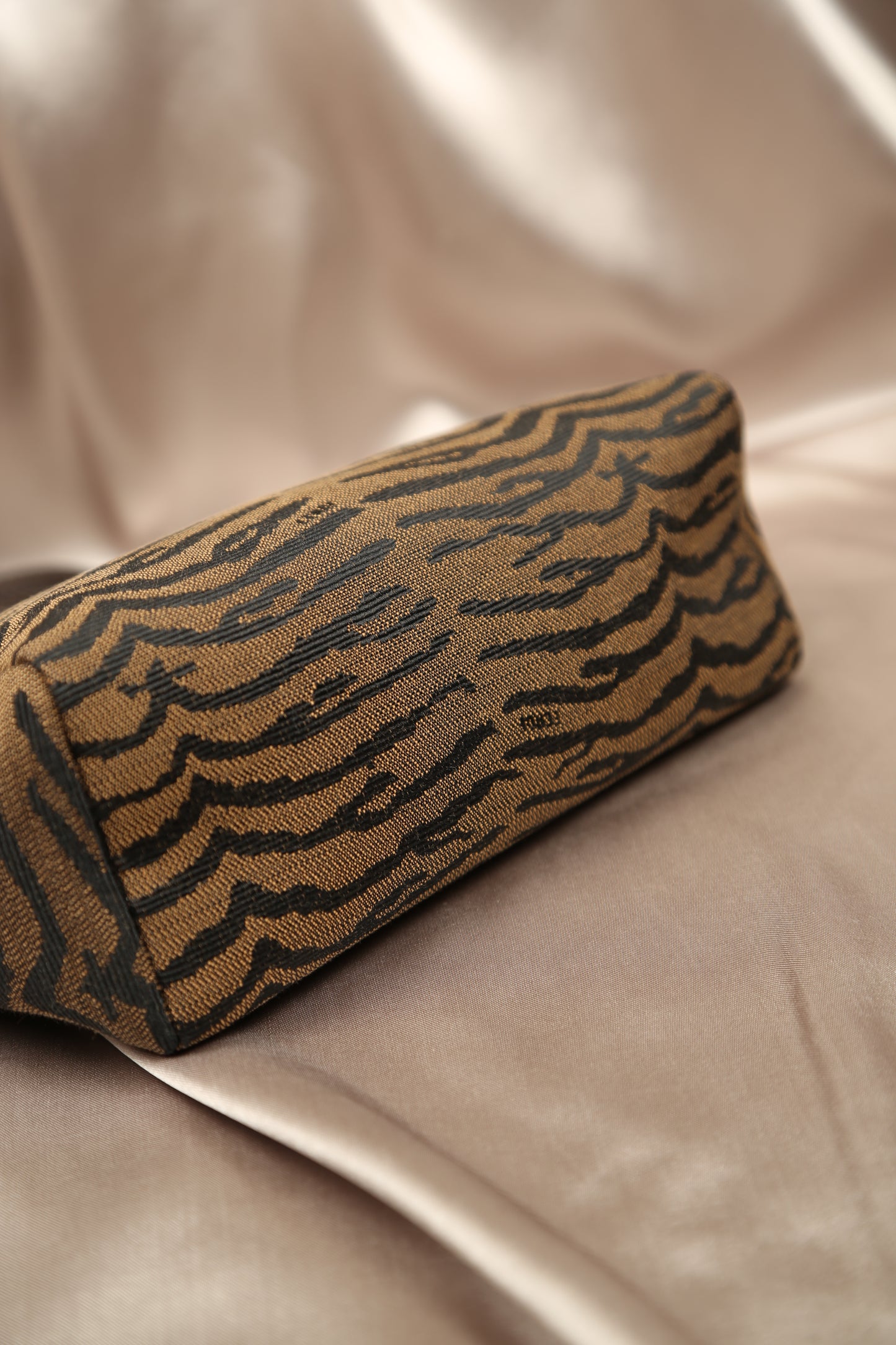 Extremely Rare FENDI Animal Print Top Handle Bag