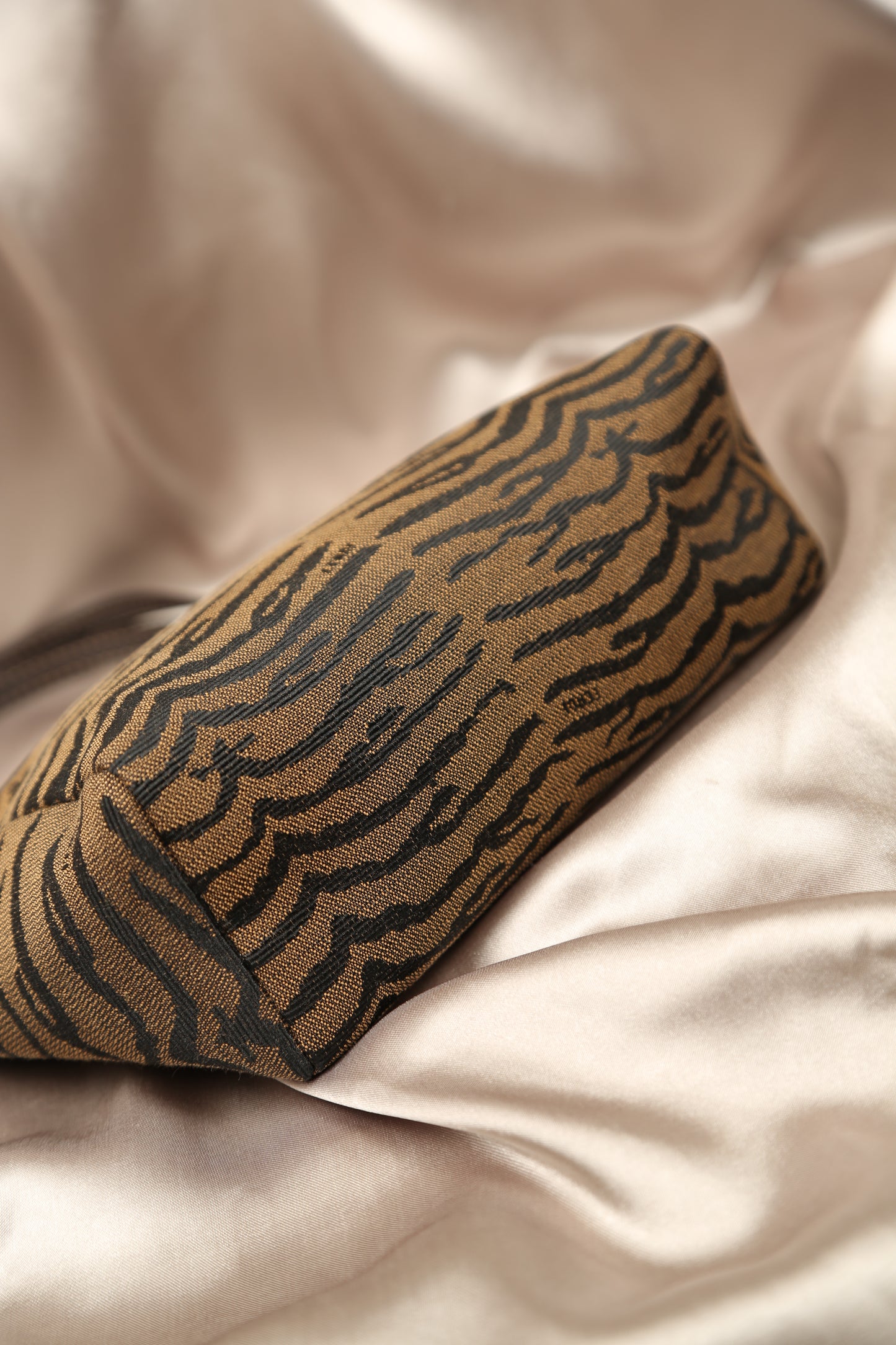 Extremely Rare FENDI Animal Print Top Handle Bag