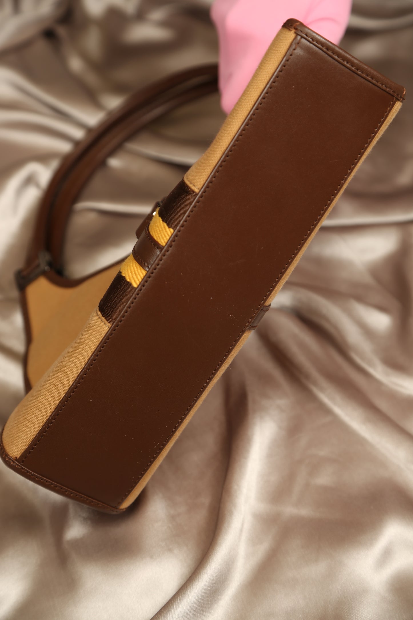 Rare GUCCI Bardot Canvas Bag