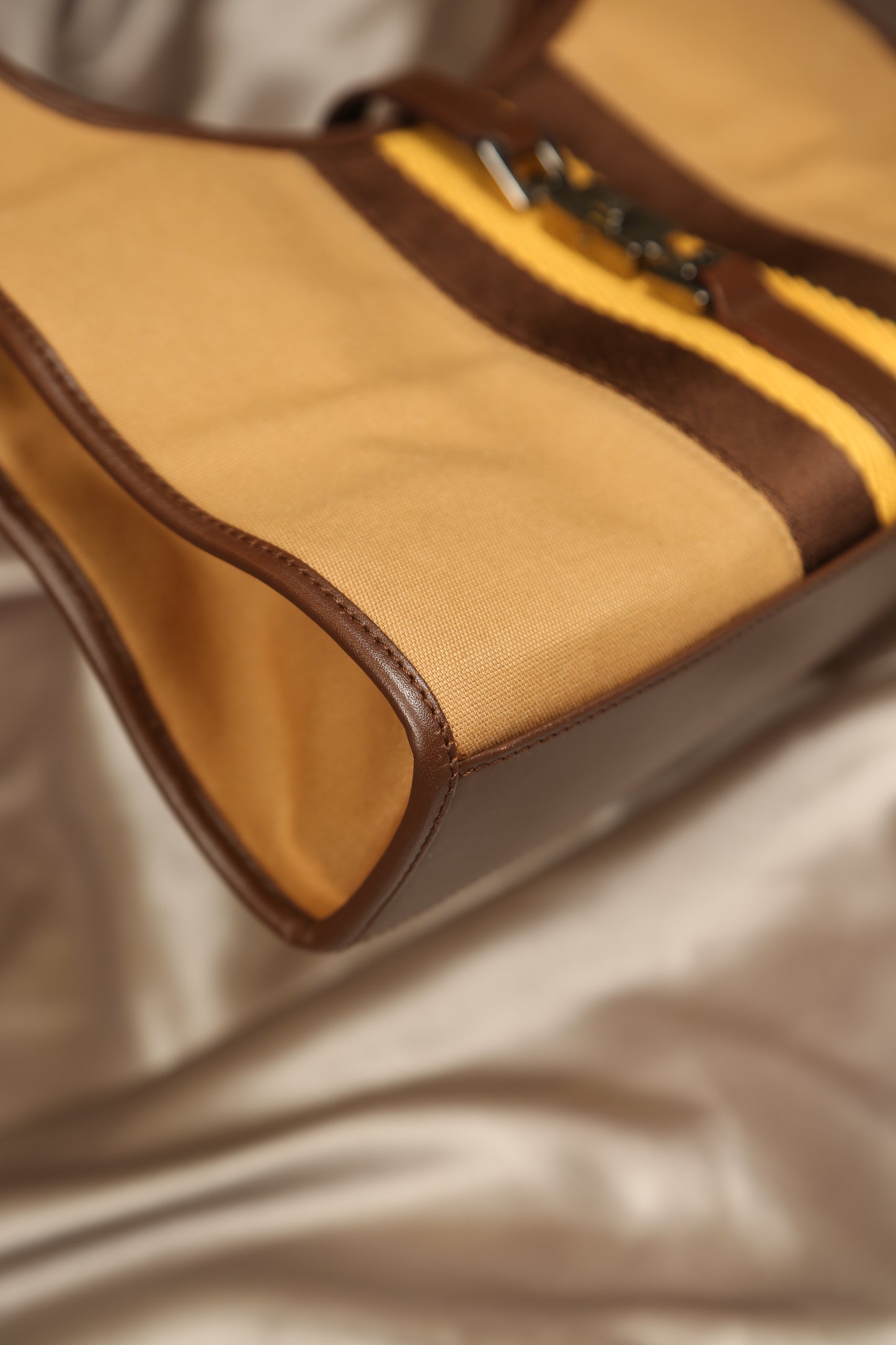 Rare GUCCI Bardot Canvas Bag