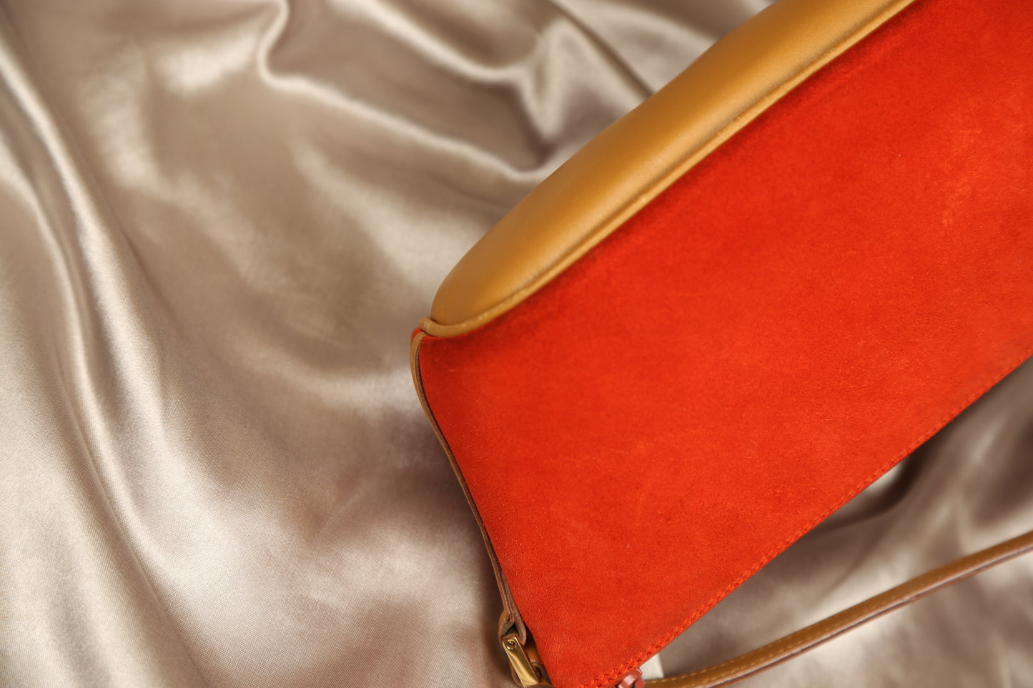 Rare GUCCI Suede Boat Bag