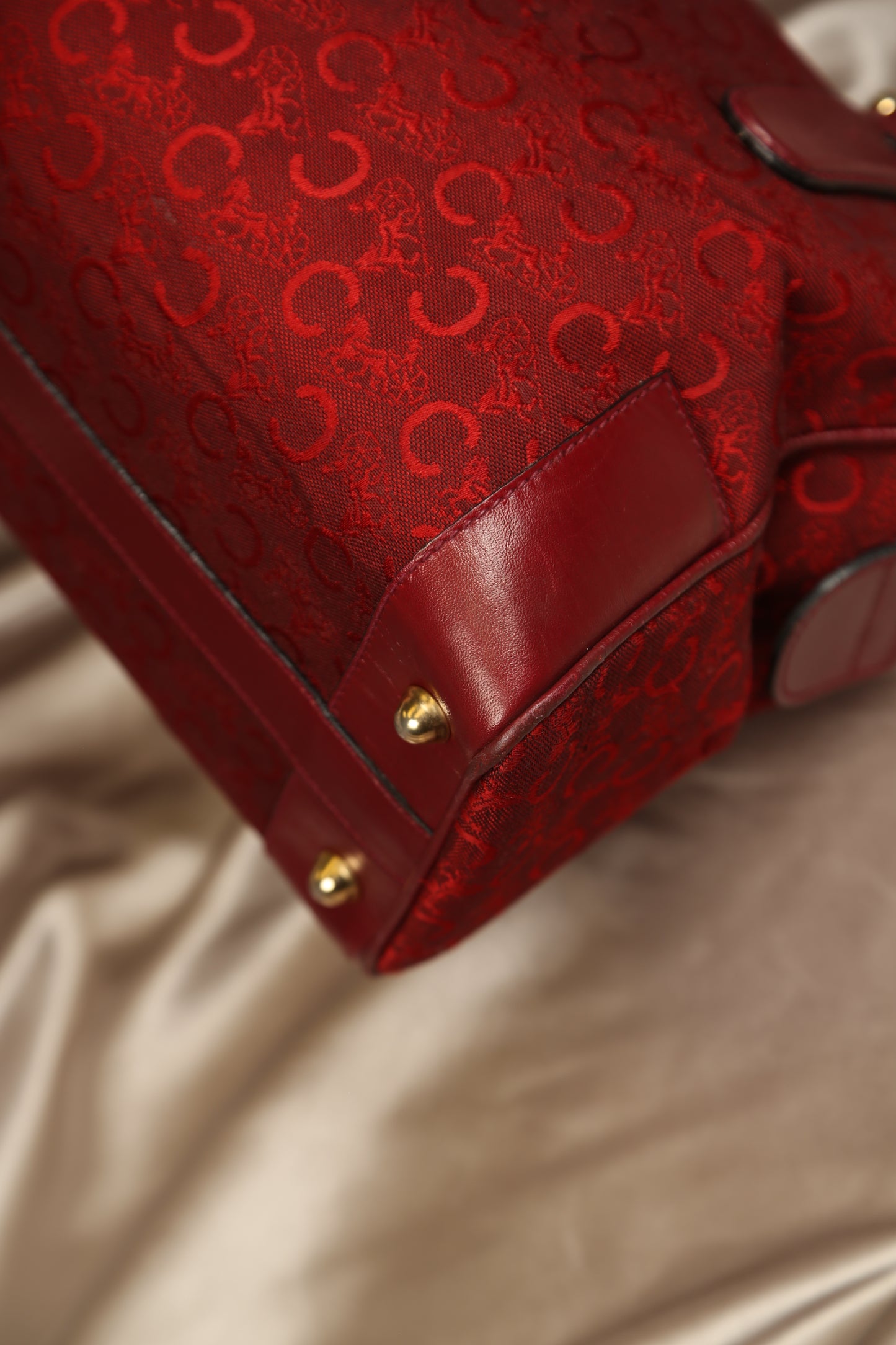 CELINE Macadam Boston Bag