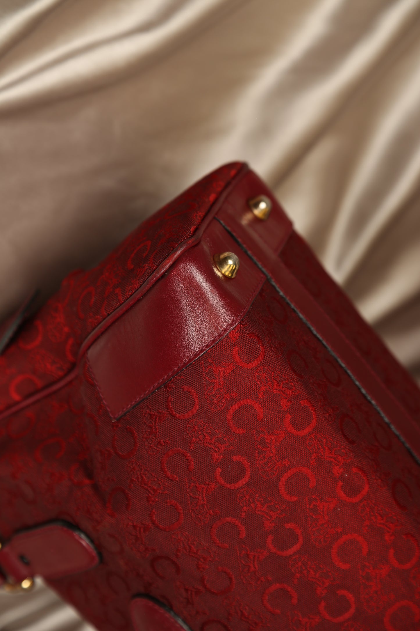 CELINE Macadam Boston Bag