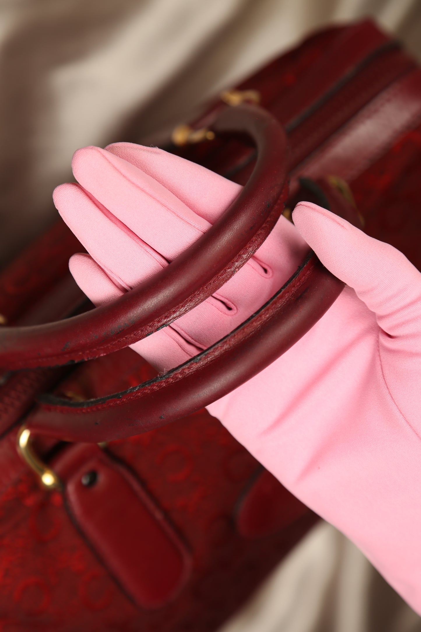 CELINE Macadam Boston Bag