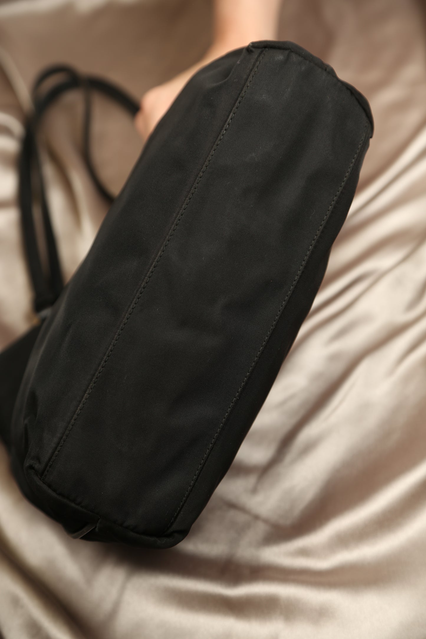 PRADA Nylon Tote Shoulder Bag