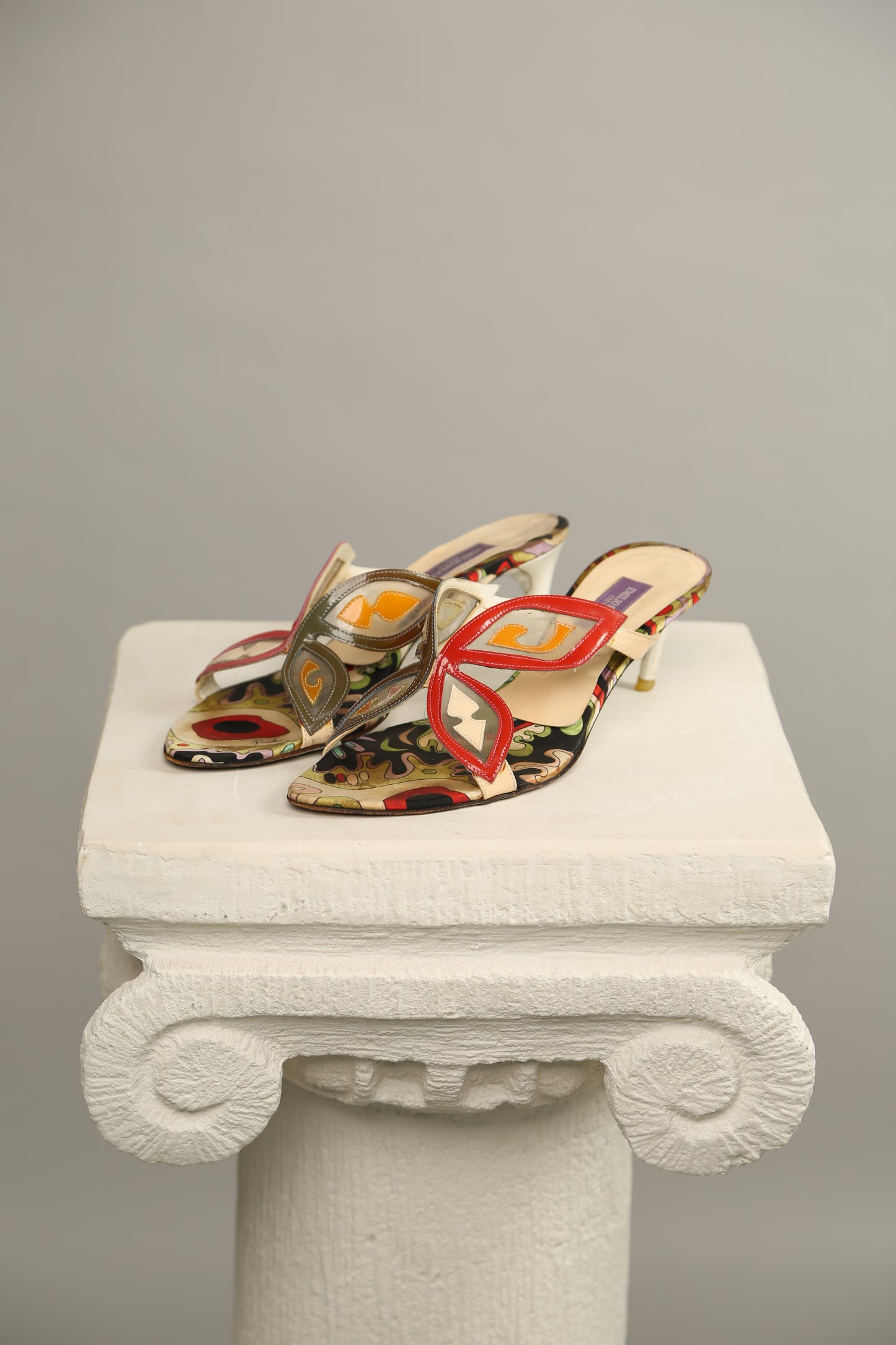 Rare EMILIO PUCCI Butterfly Sandals