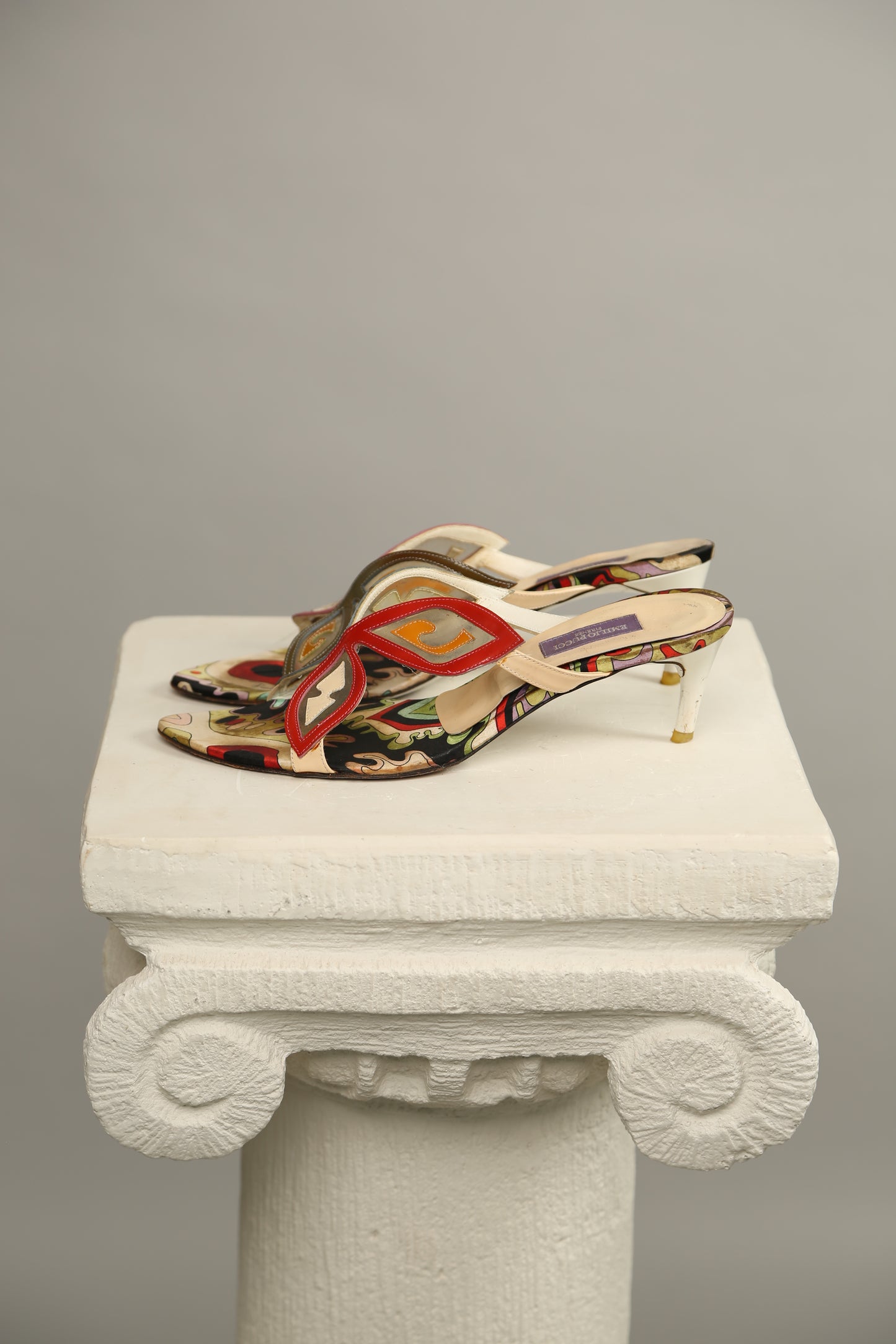 Rare EMILIO PUCCI Butterfly Sandals