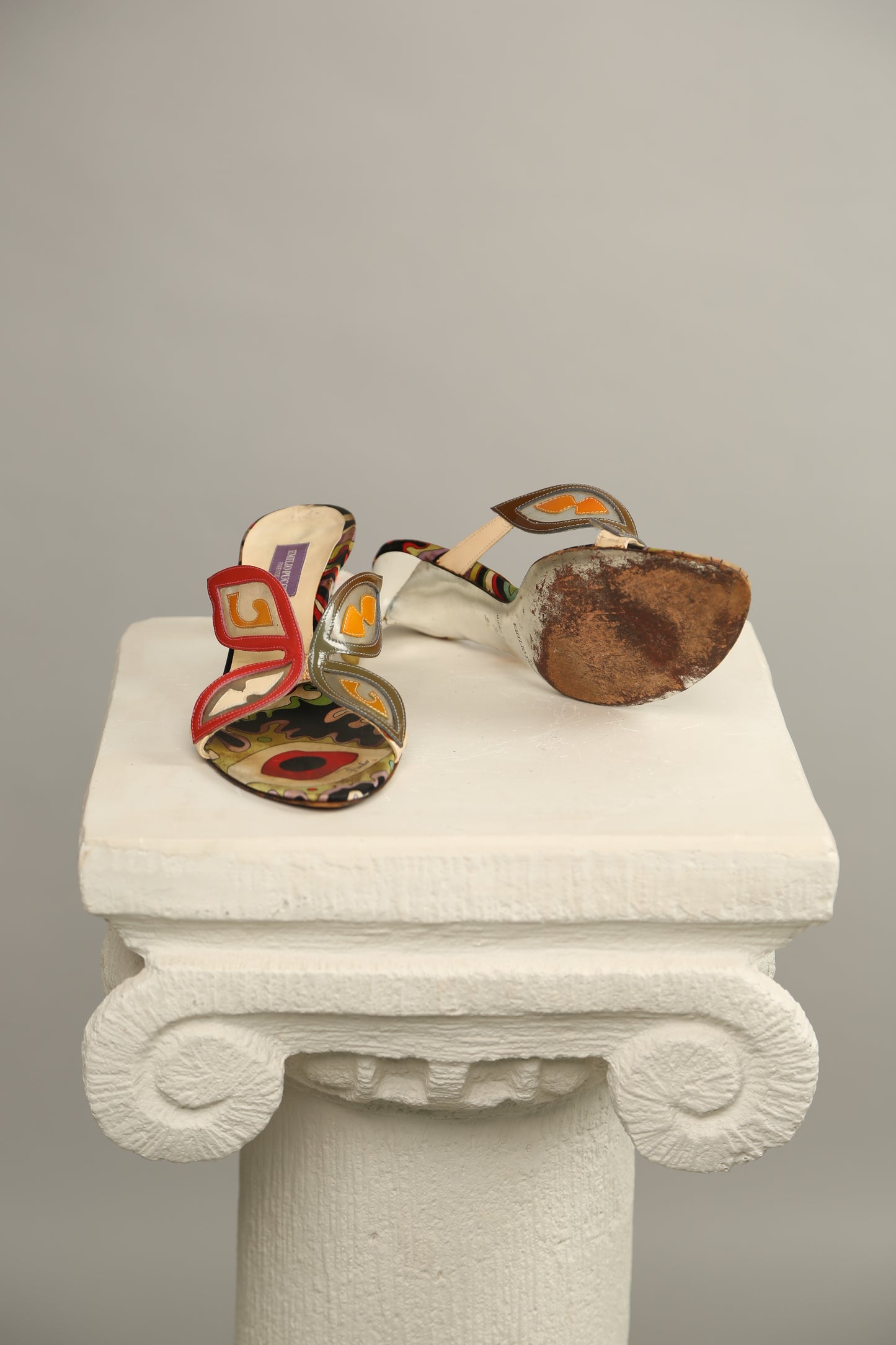 Rare EMILIO PUCCI Butterfly Sandals