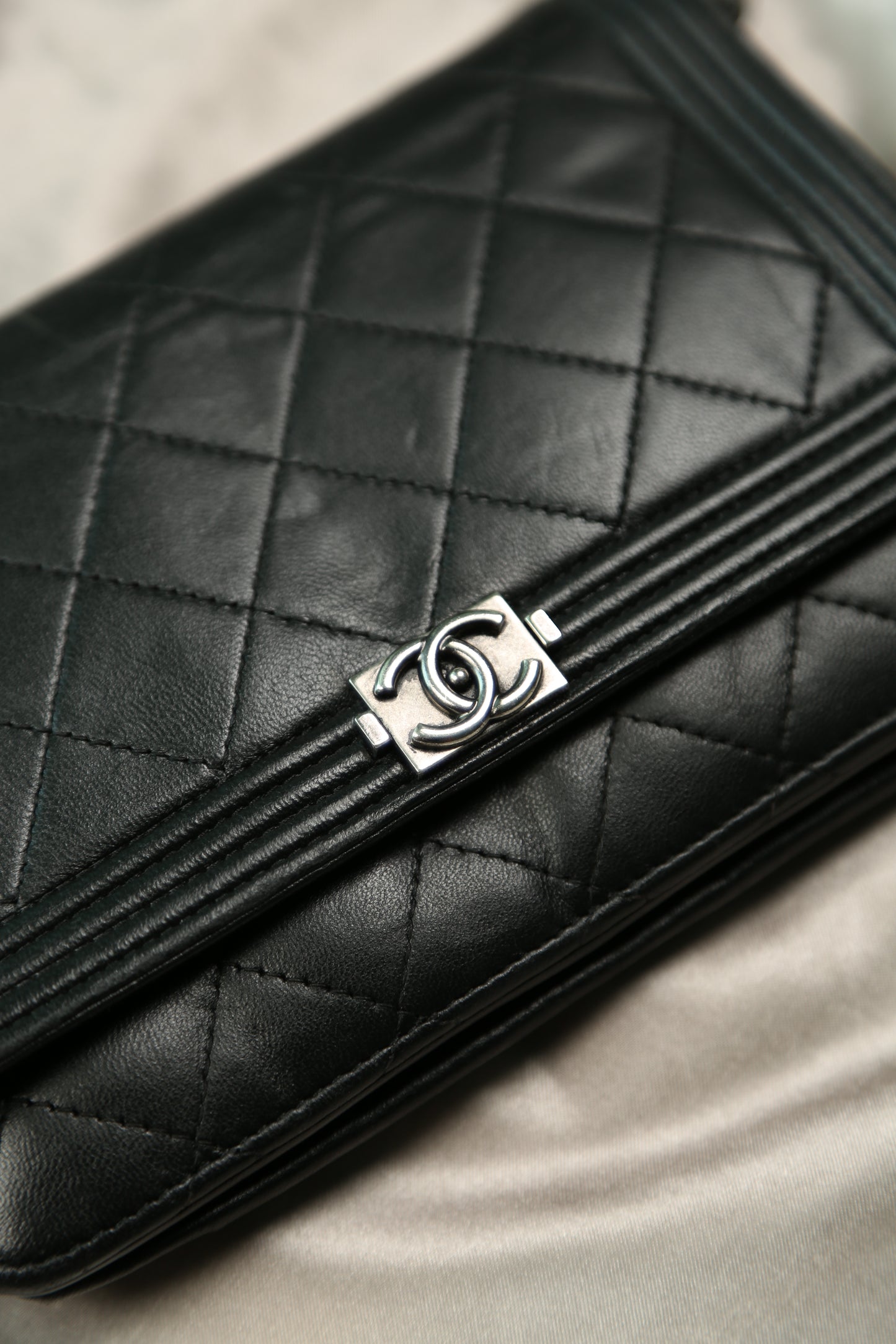 CHANEL Boy Wallet on Chain