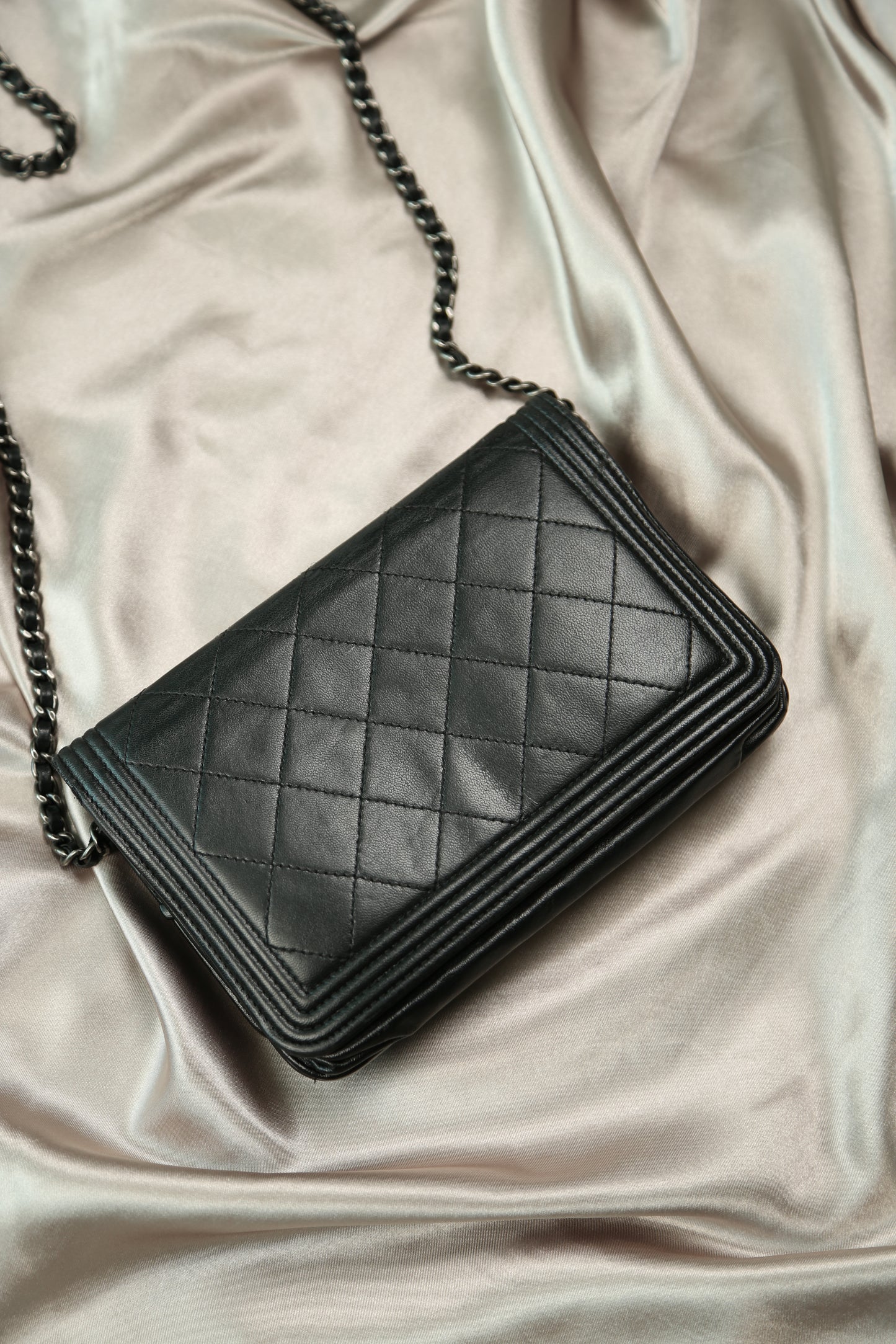 CHANEL Boy Wallet on Chain