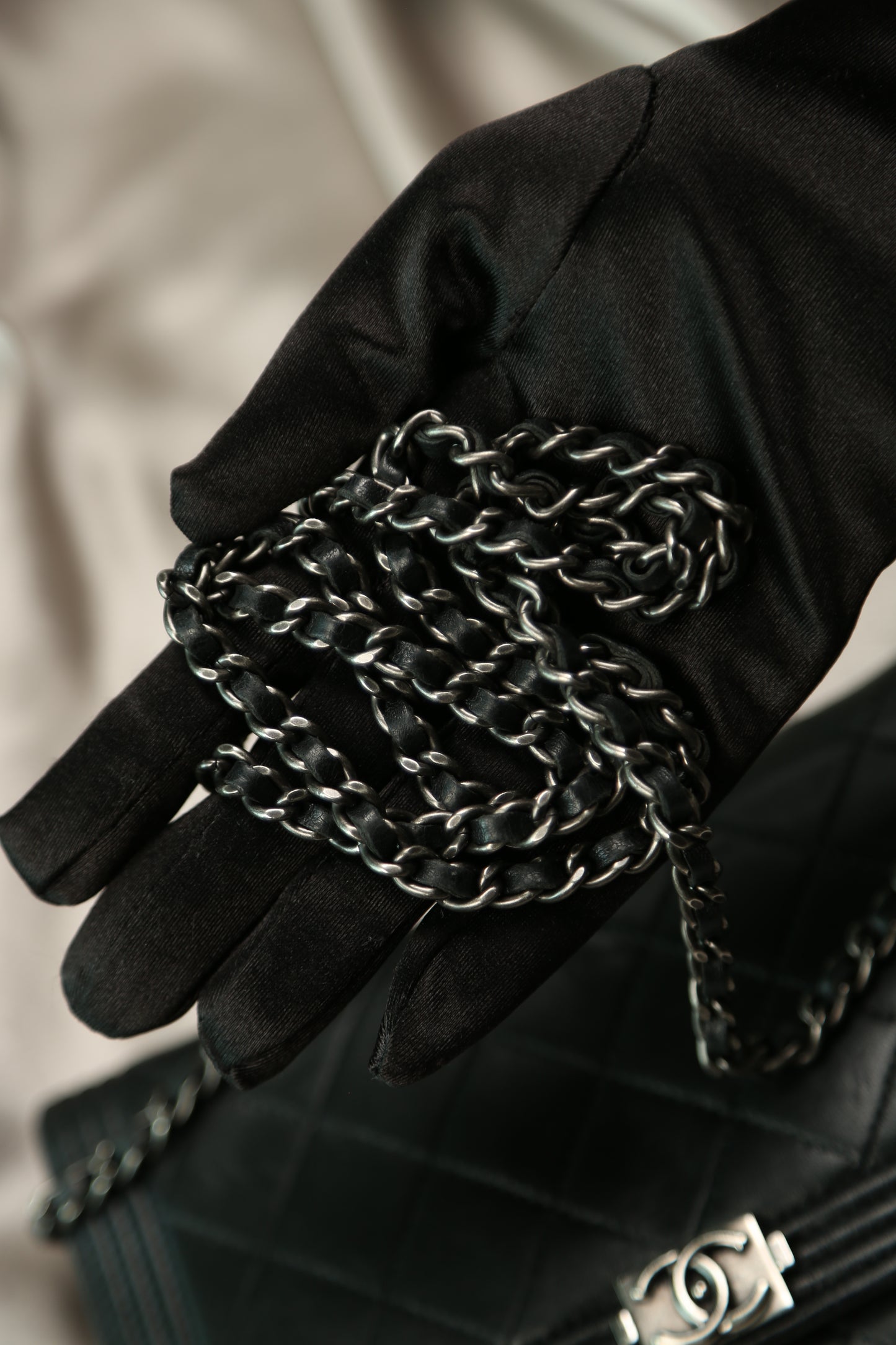 CHANEL Boy Wallet on Chain