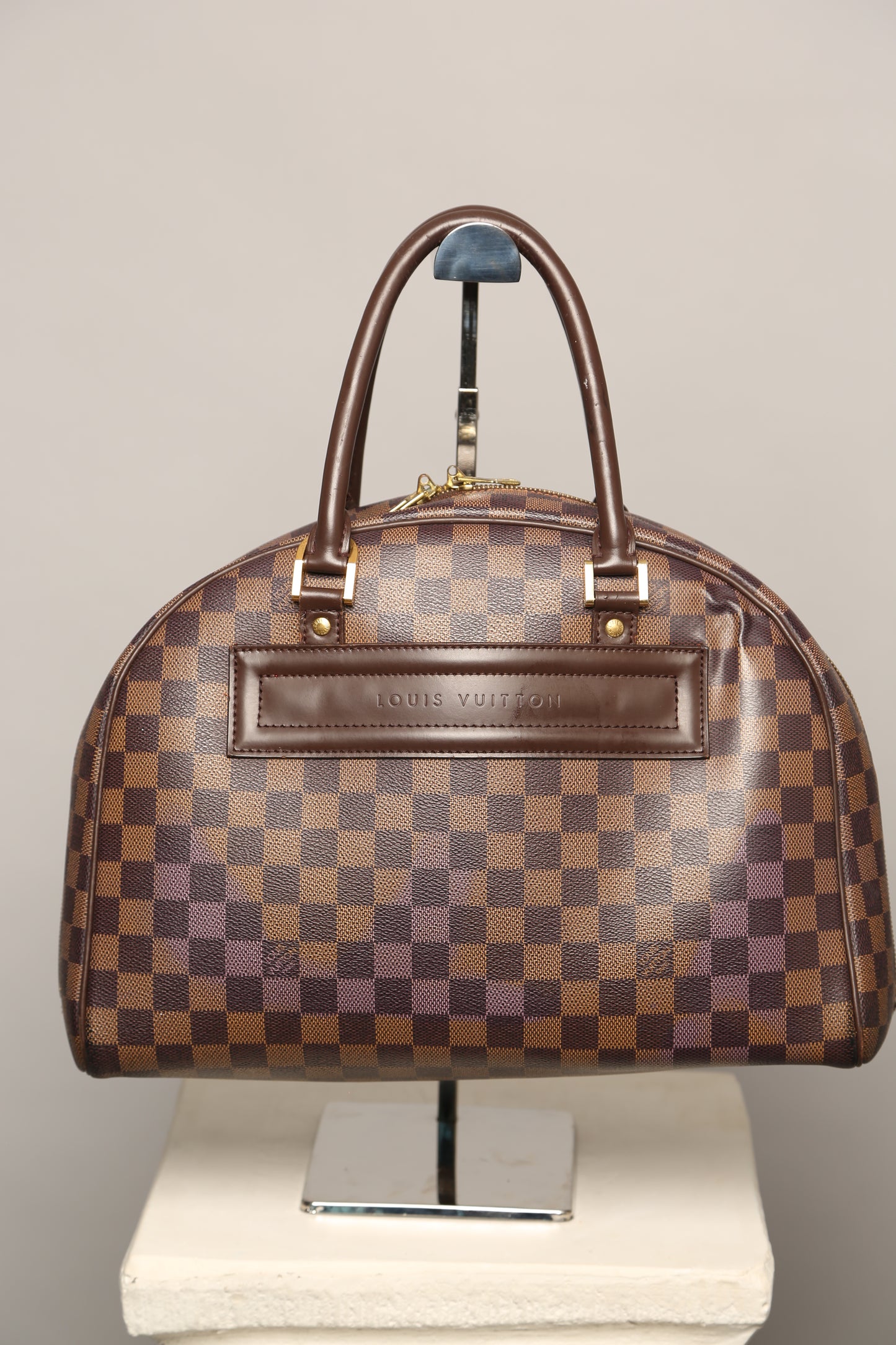 LOUIS VUITTON Damier Nolita Bowling Bag