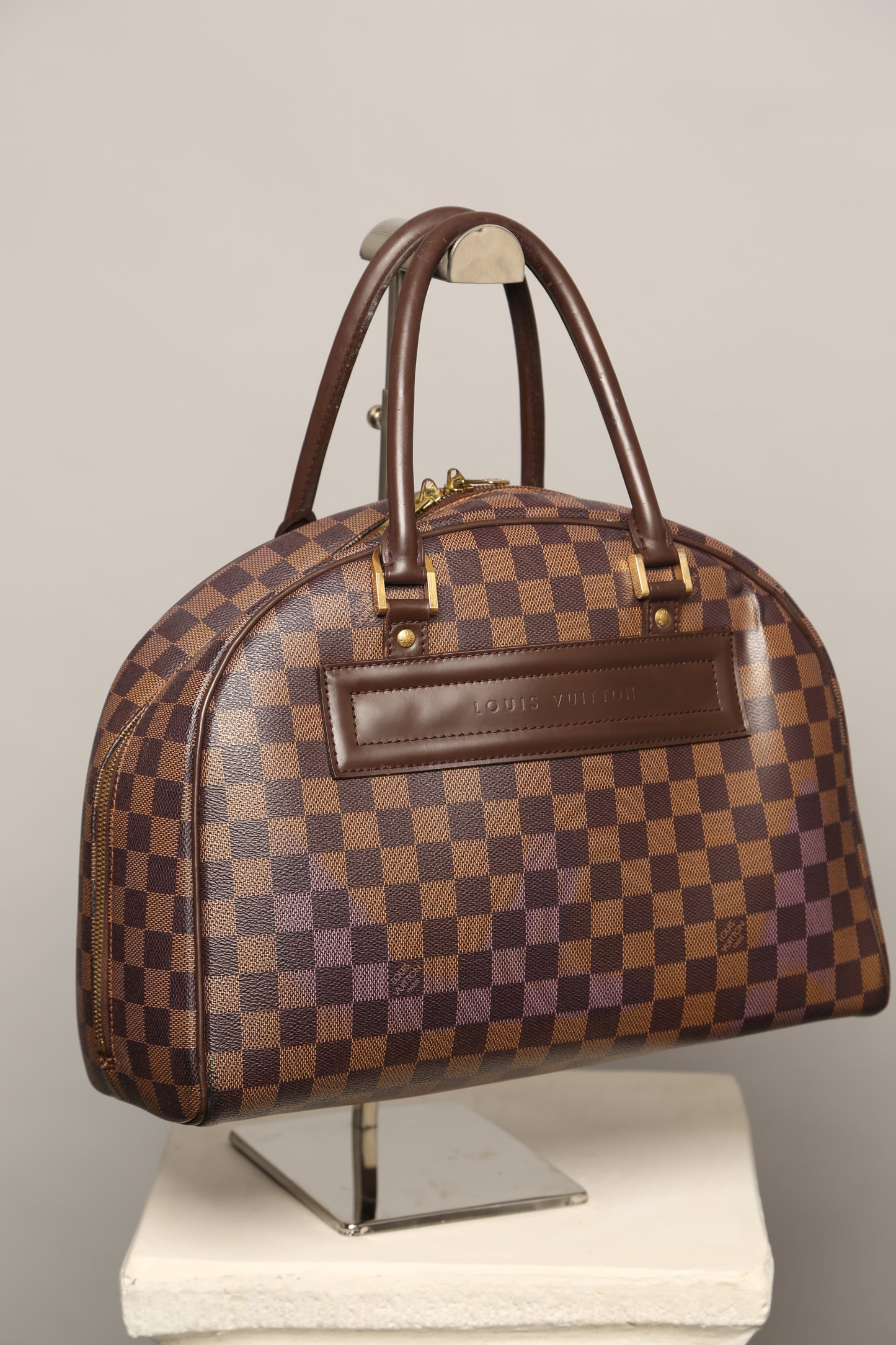 LOUIS VUITTON Damier Nolita Bowling Bag