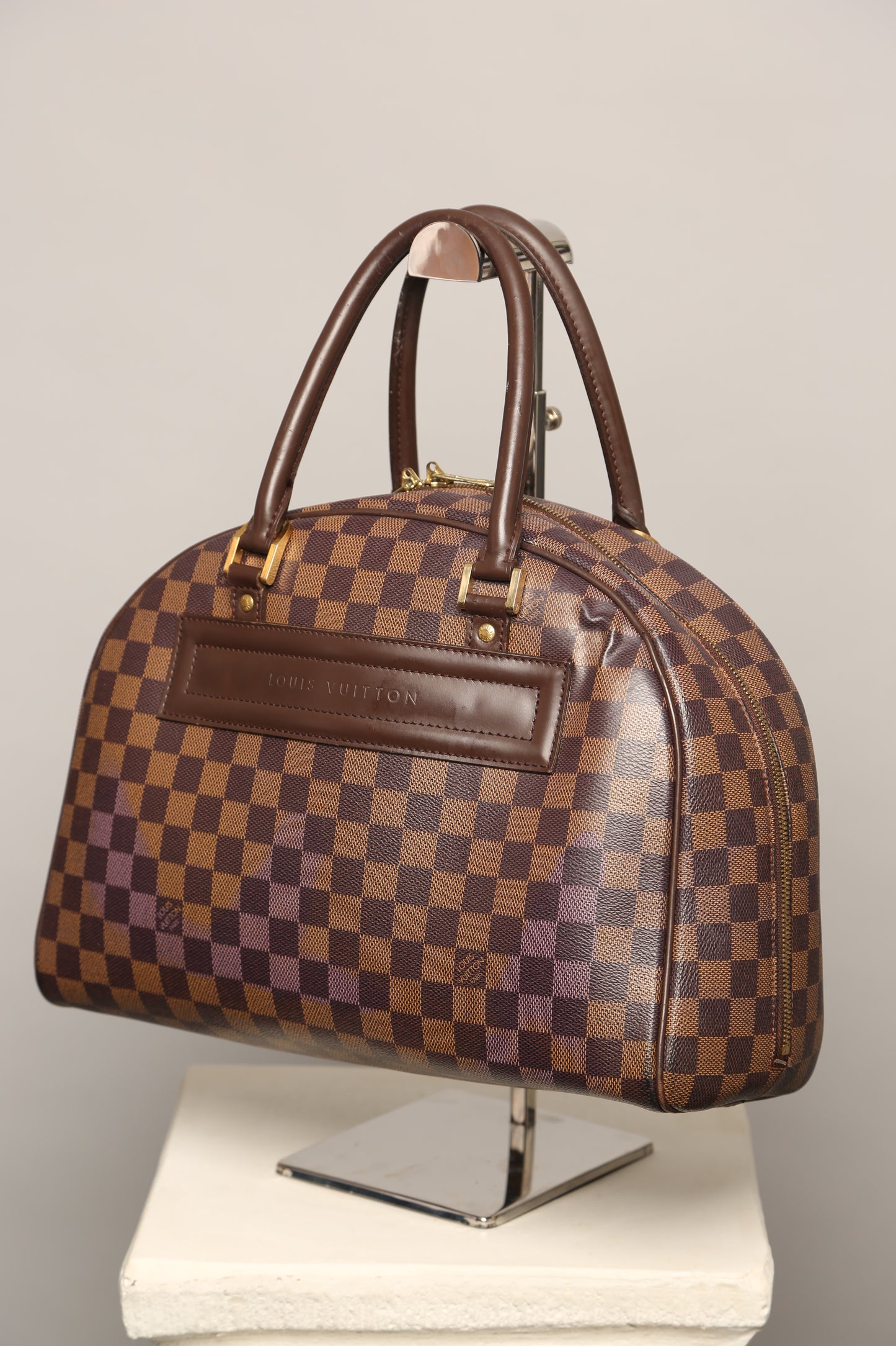 LOUIS VUITTON Damier Nolita Bowling Bag