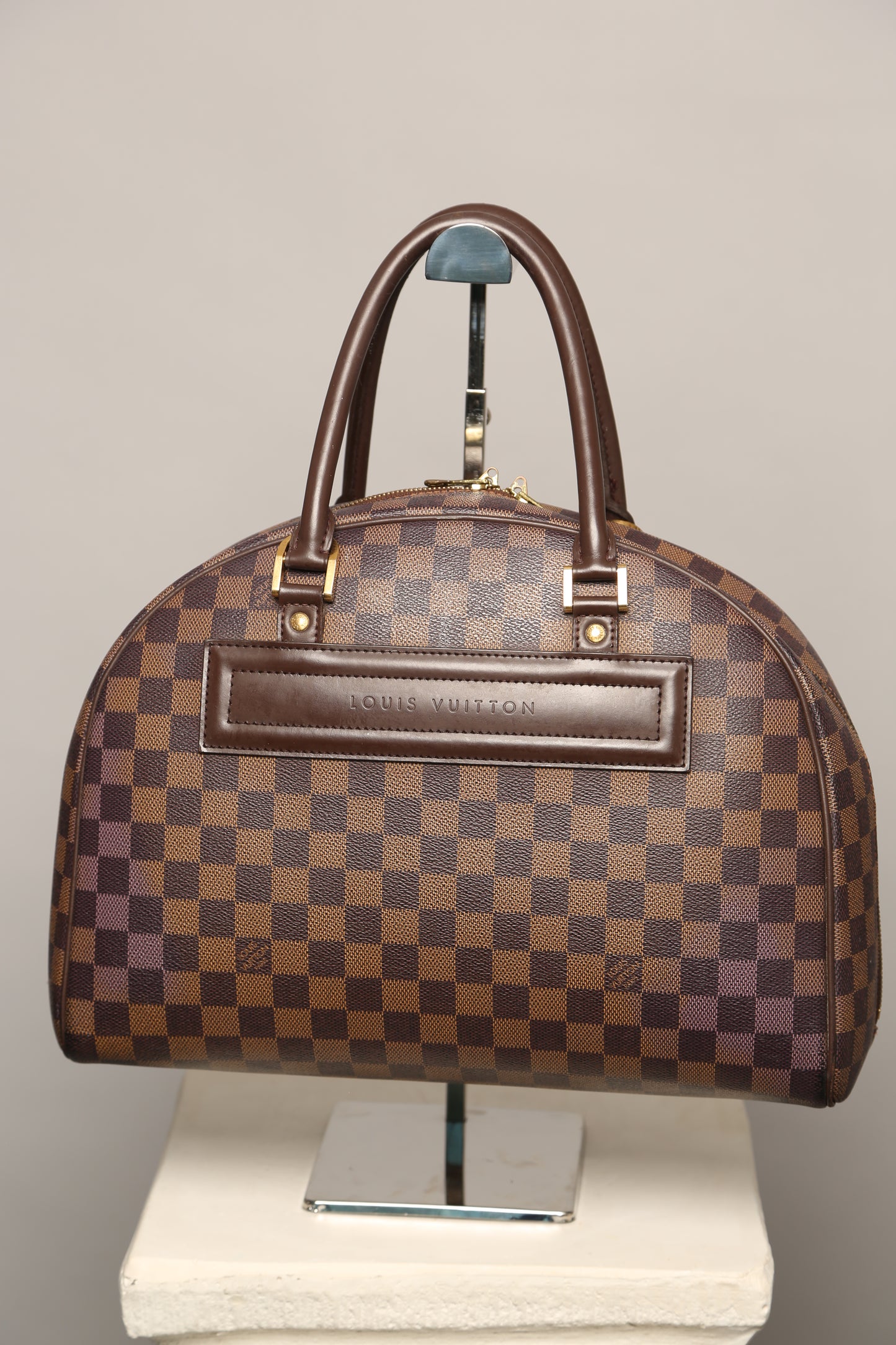 LOUIS VUITTON Damier Nolita Bowling Bag