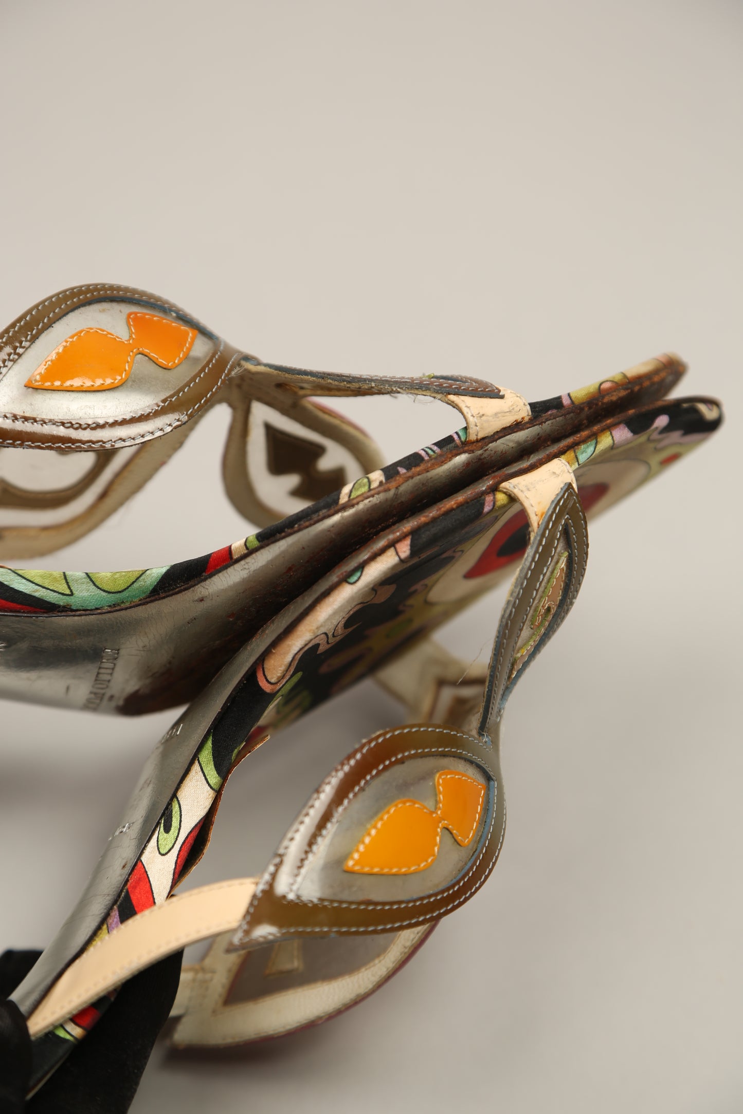 Rare EMILIO PUCCI Butterfly Sandals