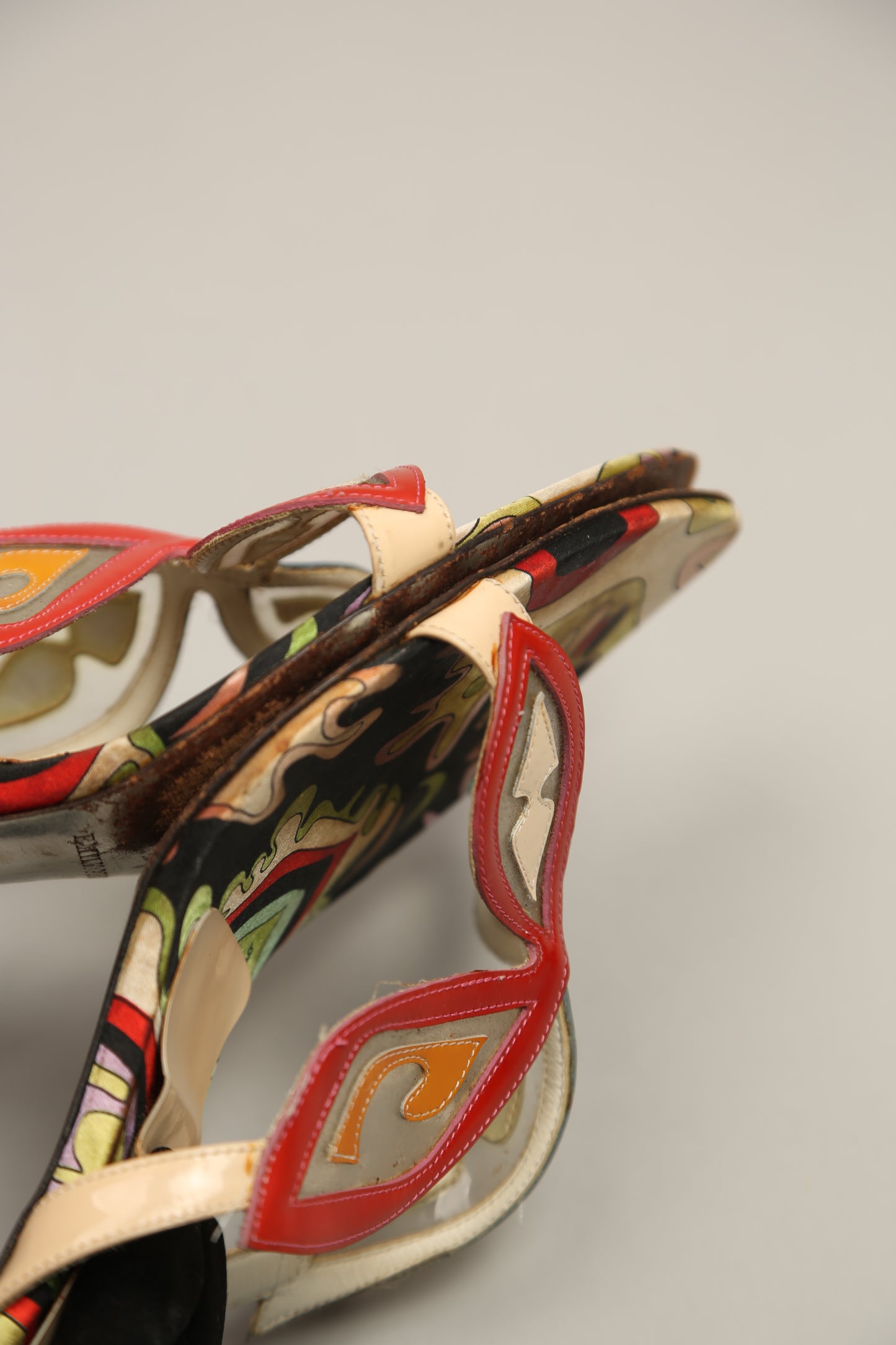 Rare EMILIO PUCCI Butterfly Sandals