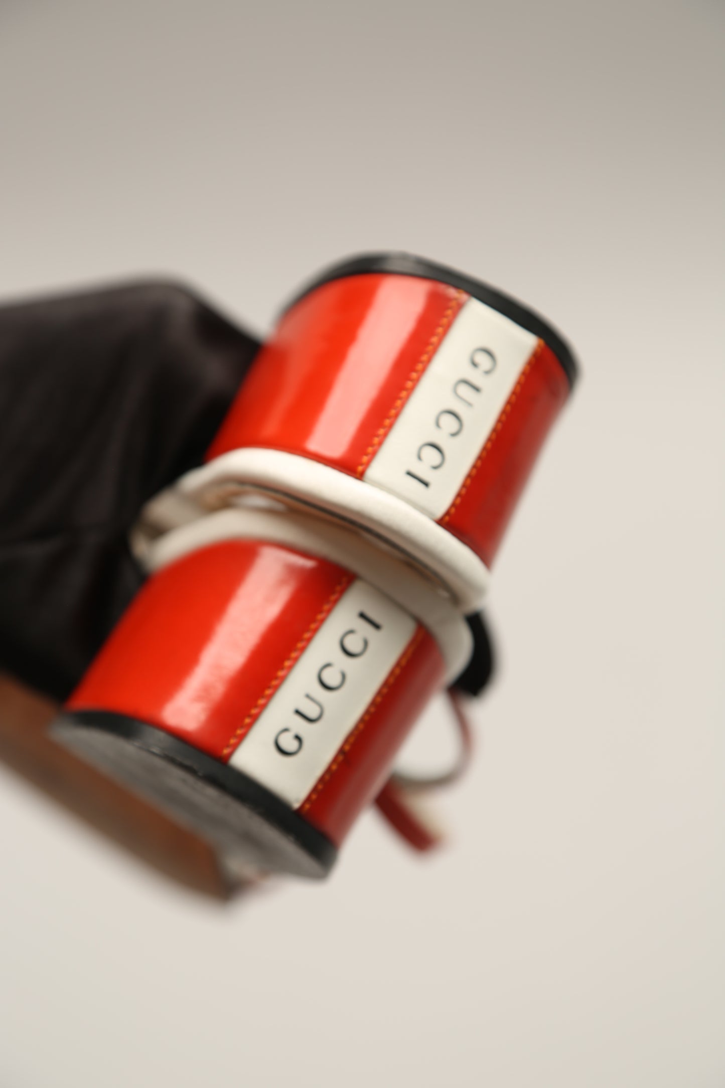 Rare GUCCI Orange-White Sandals