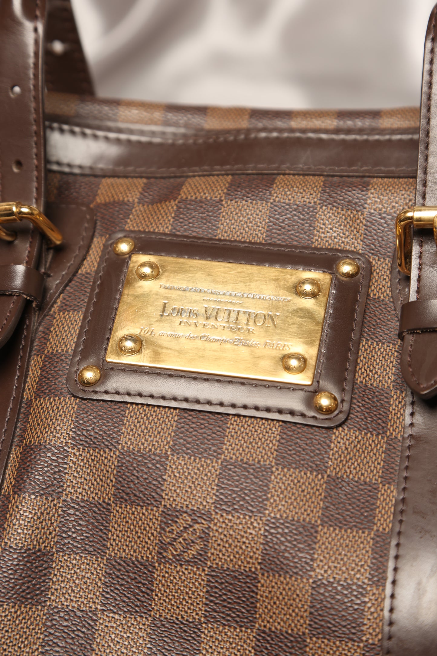 LOUIS VUITTON Berkeley Damier Ebene Y2K Shoulder bag