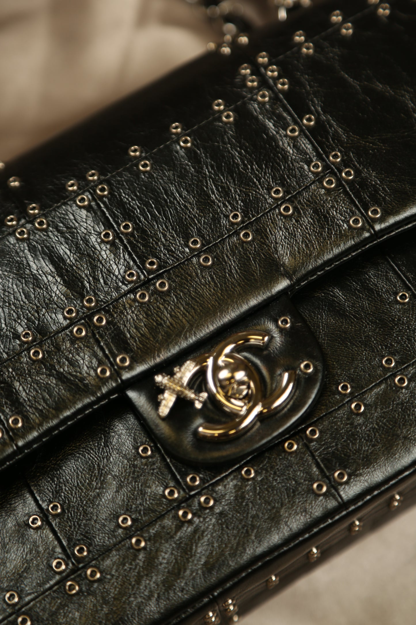 CHANEL "Airlines" Double Flap Bag