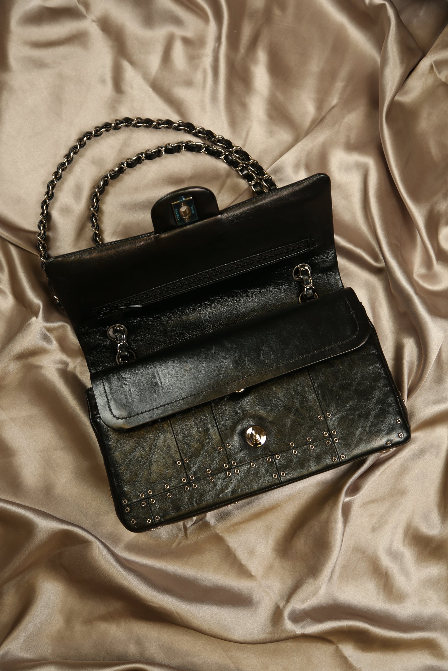 CHANEL "Airlines" Double Flap Bag